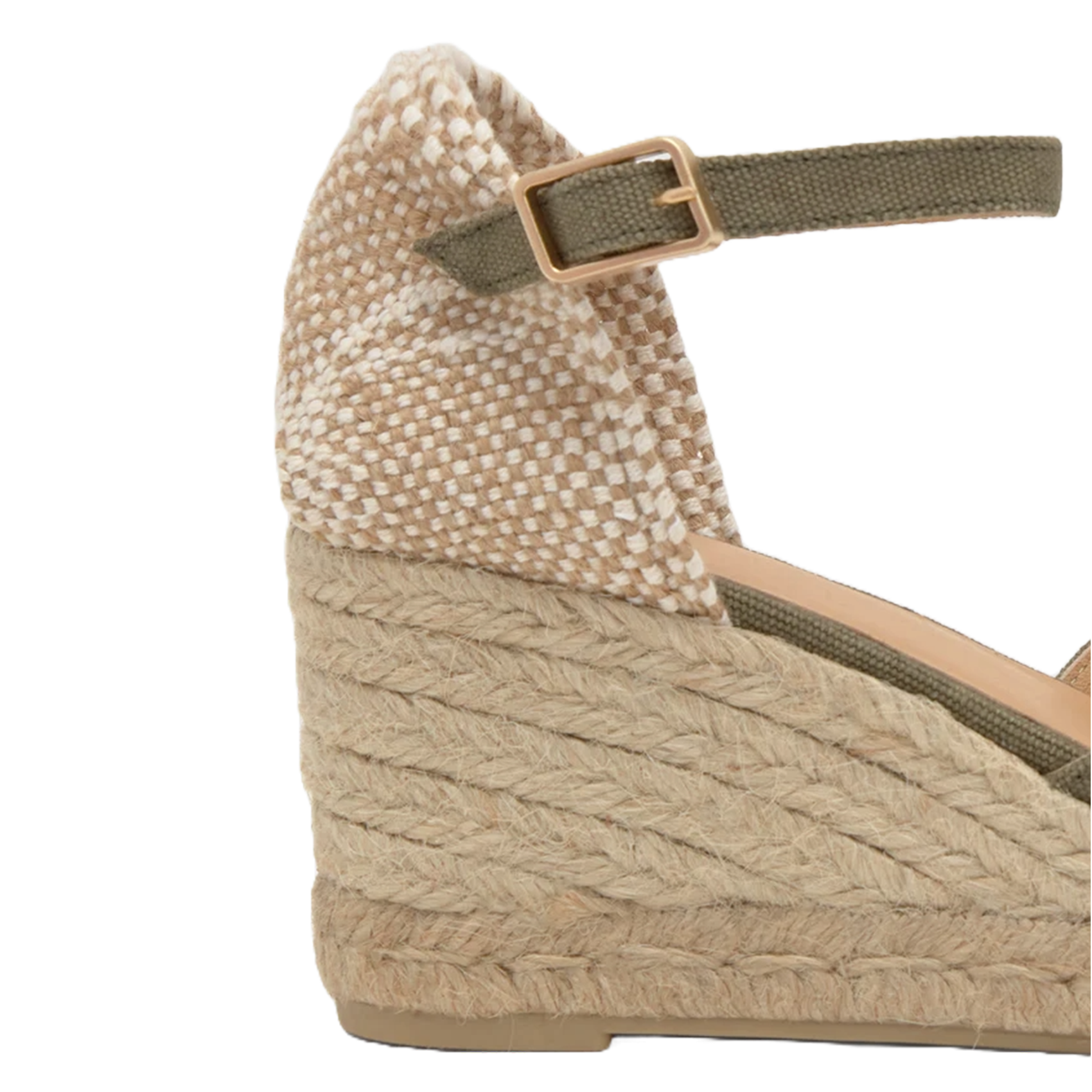 Sandales à talons compensés CASTANER Vert