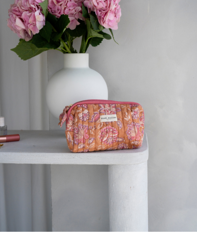 Make-up bag BINDI ATELIER Orange
