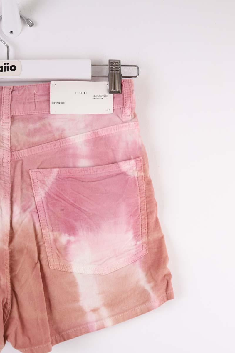 Cotton mini shorts IRO - Seconde Main Pink