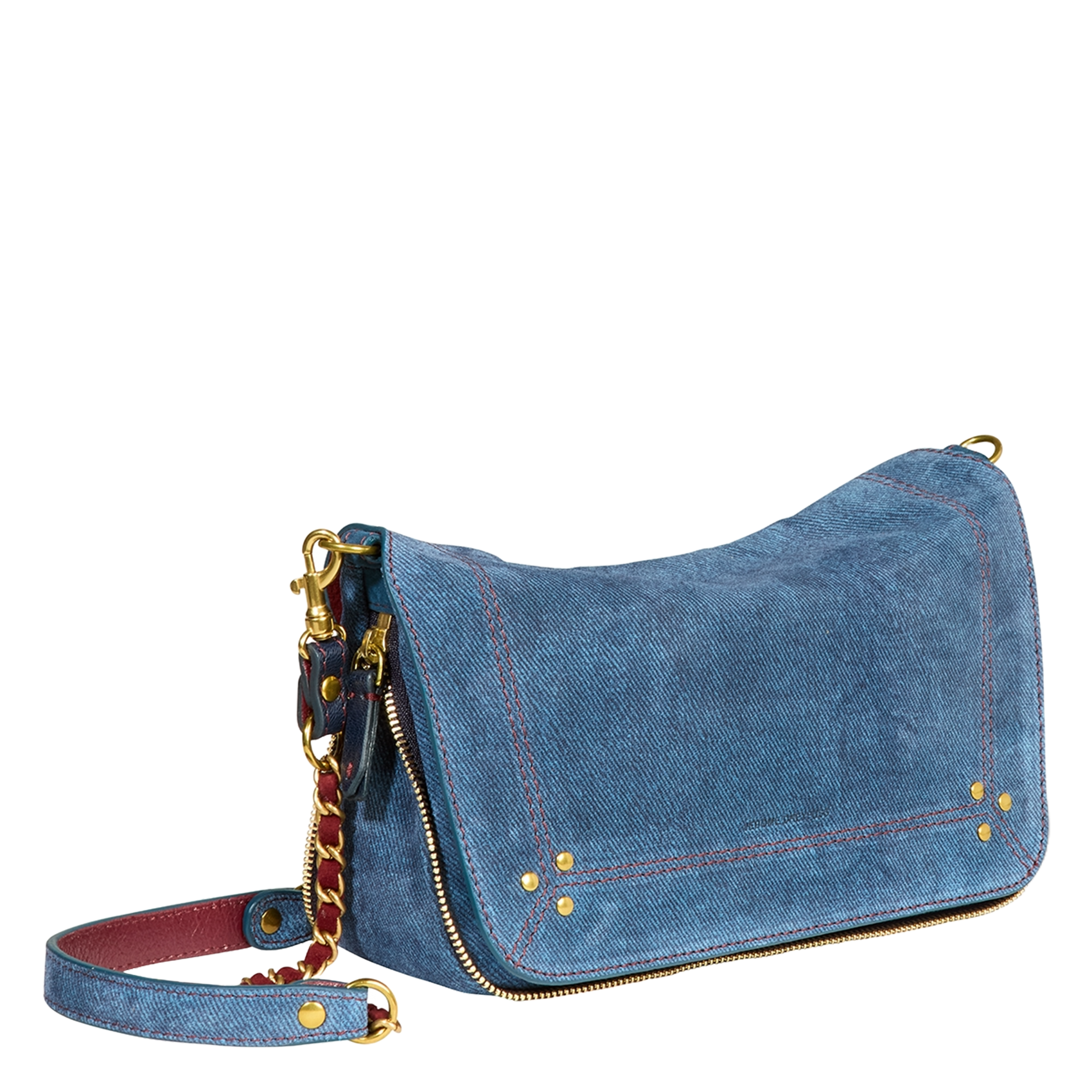 Denim shoulder bag JEROME DREYFUSS Blue