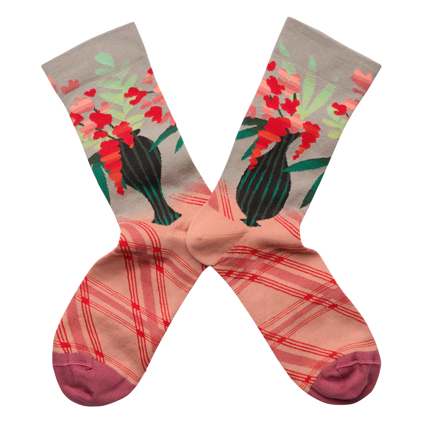 Chaussettes en coton mélangé imprimé BONNE MAISON Multicolore