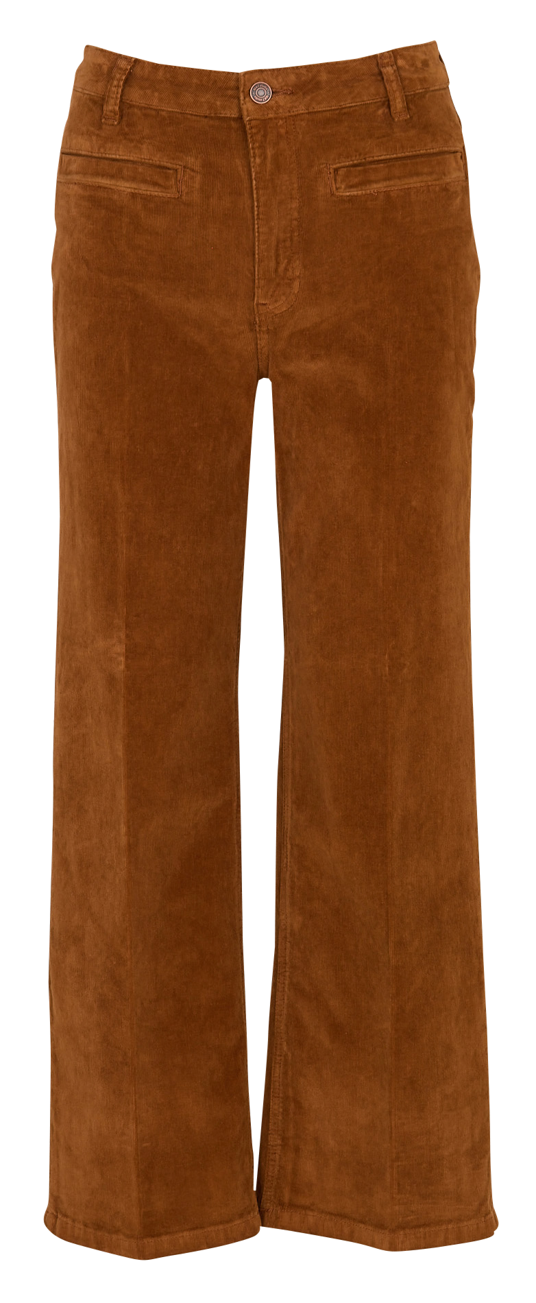 Pantalon droit en coton mélangé MKT Marron