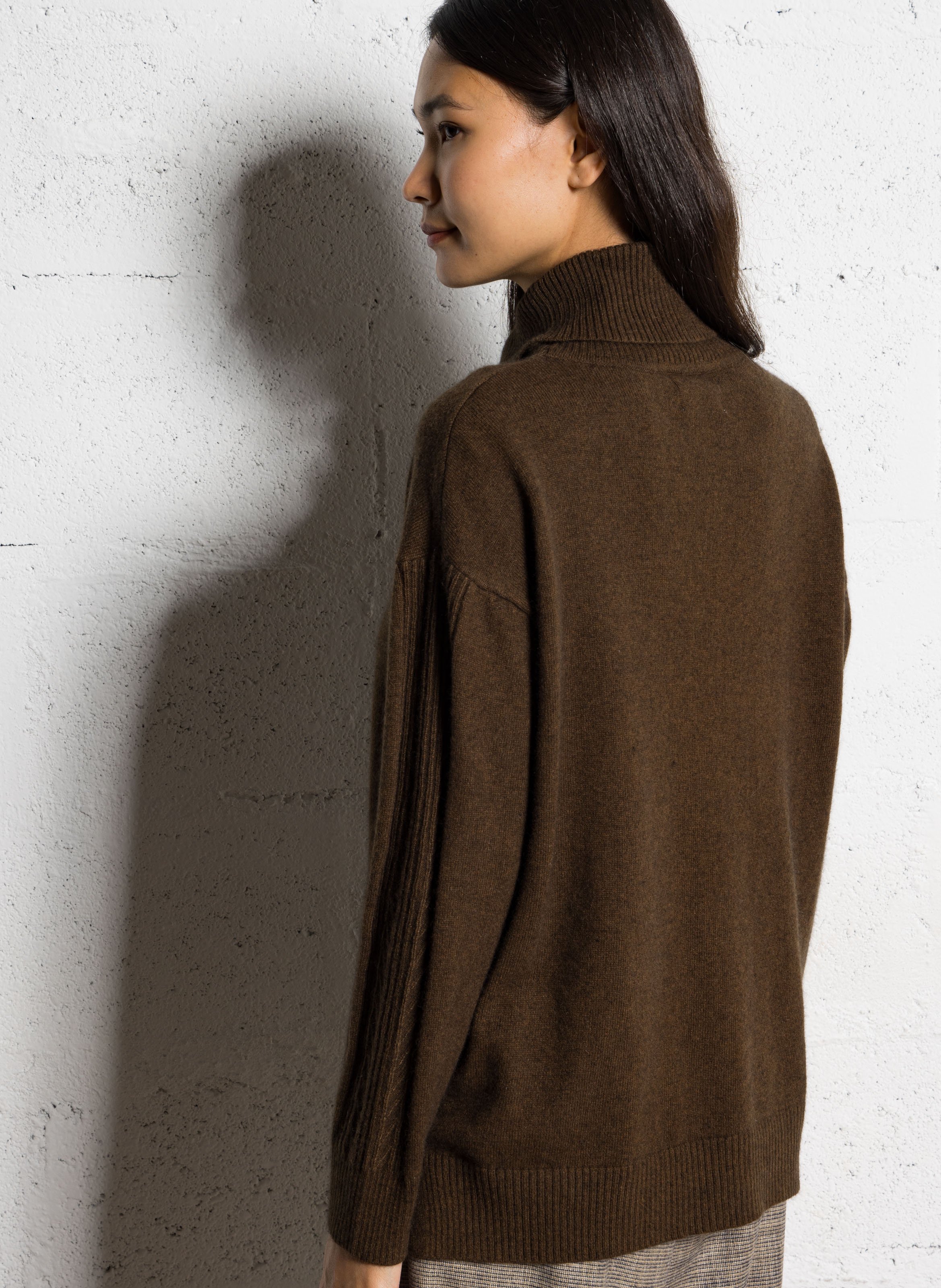 Lurex cardigan BELLA JONES Brown