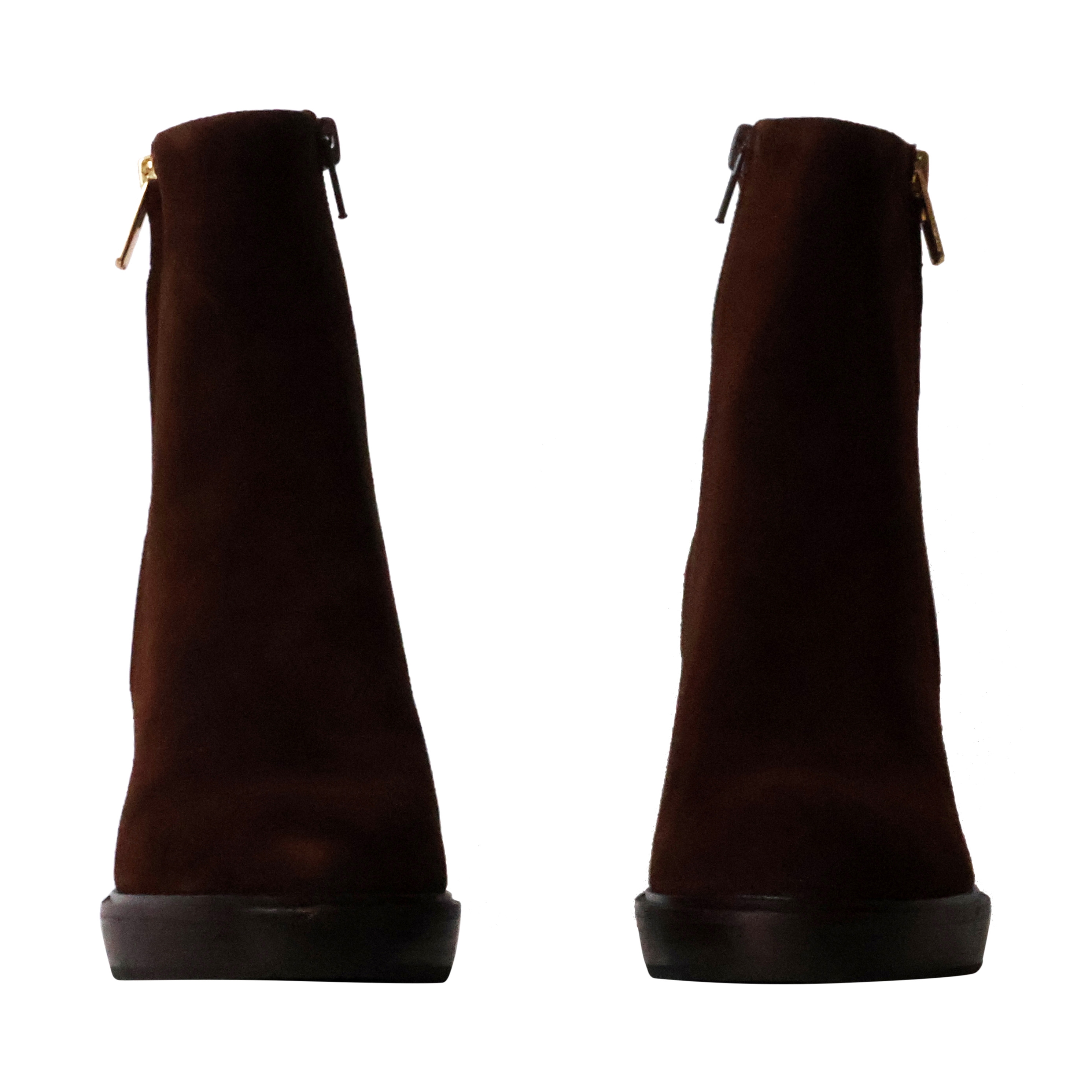 Leather ankle boots solaia EMILIE KARSTON Brown