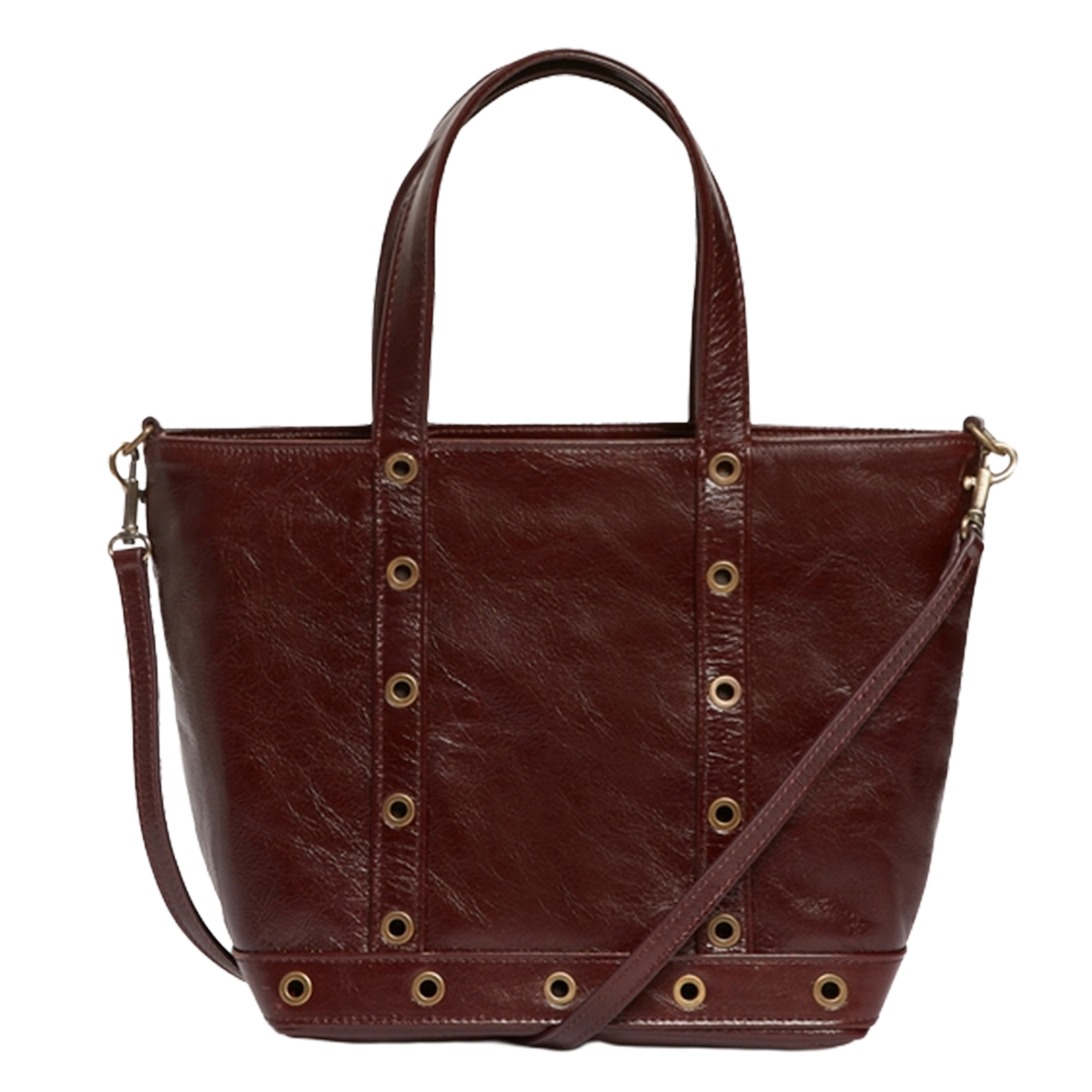 Billy L leather bag  VANESSA BRUNO Brown
