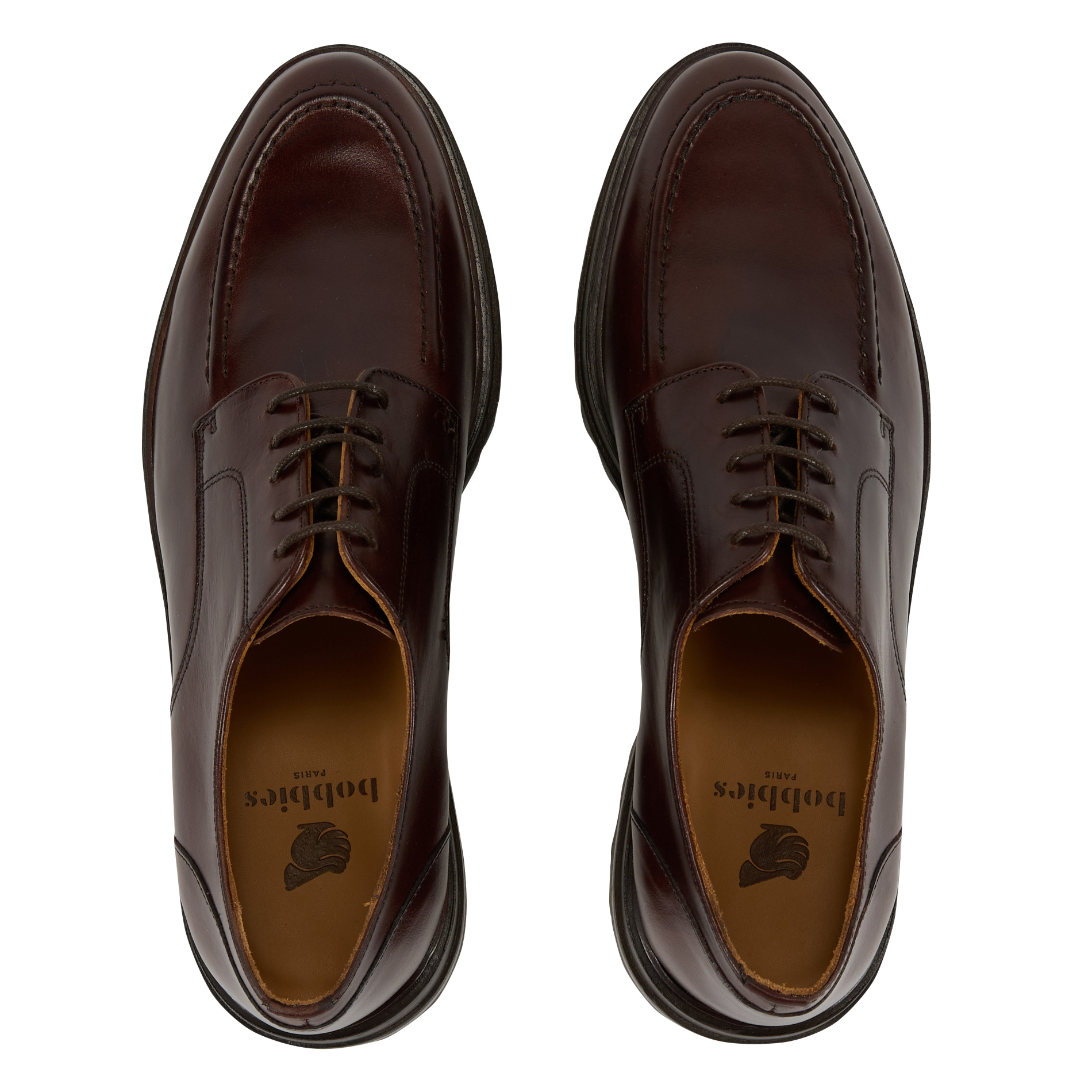 Derbies en cuir BOBBIES Marron