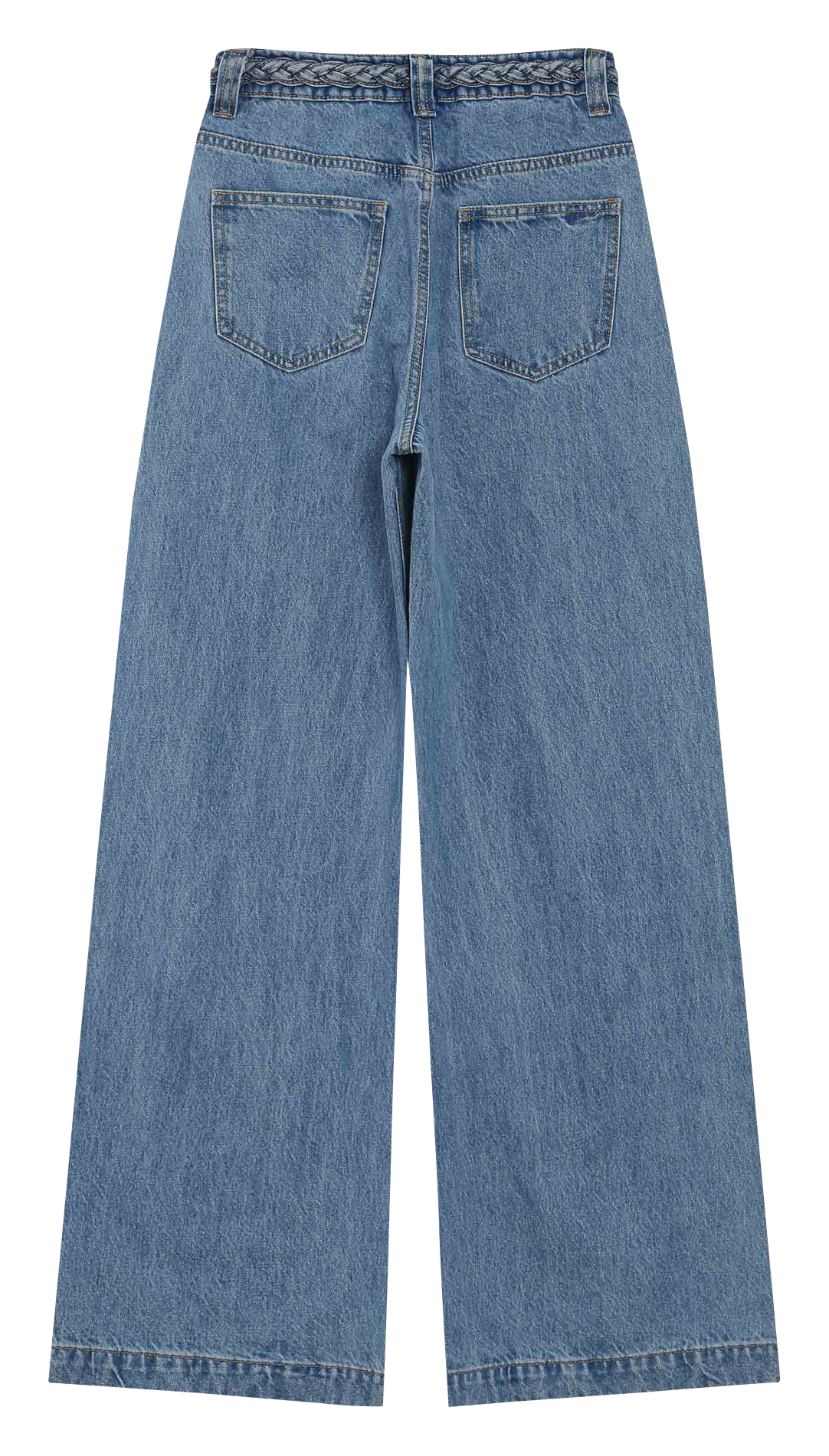 Weite Jeans aus Denim GRACE ET MILA Blau