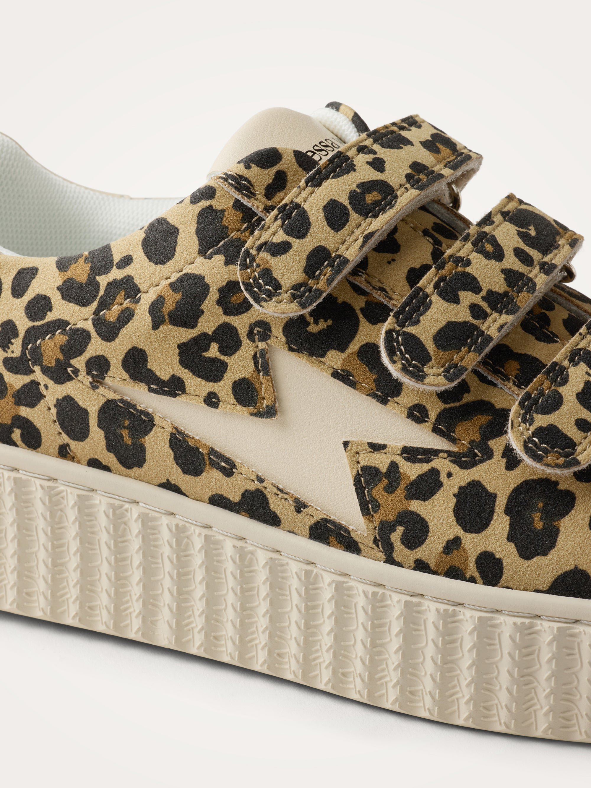 Low sneakers with scalloped Velcro straps VANESSA WU Multicolored