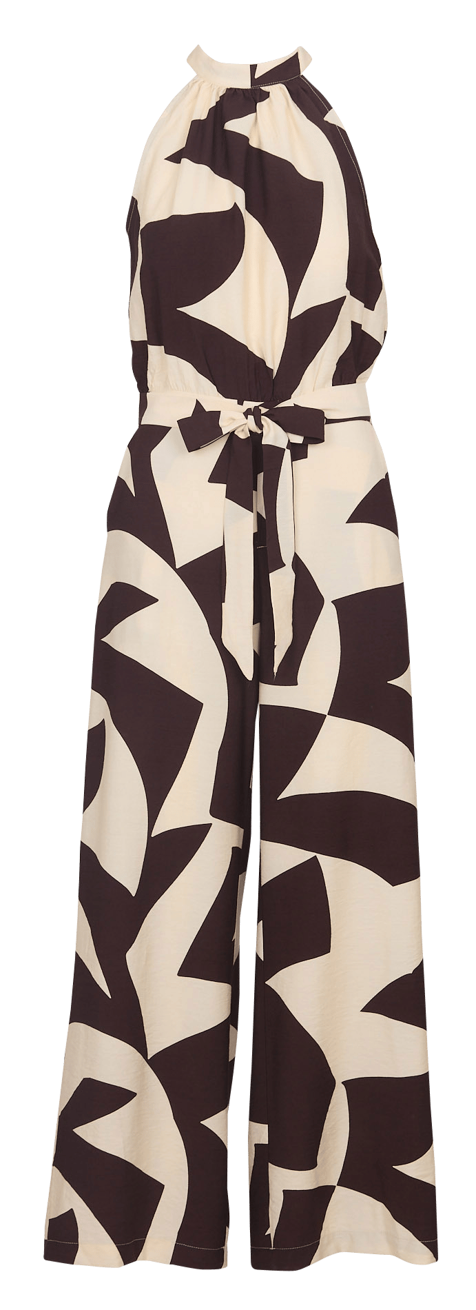 Combinaison pantalon à imprimé GRACE ET MILA Marron