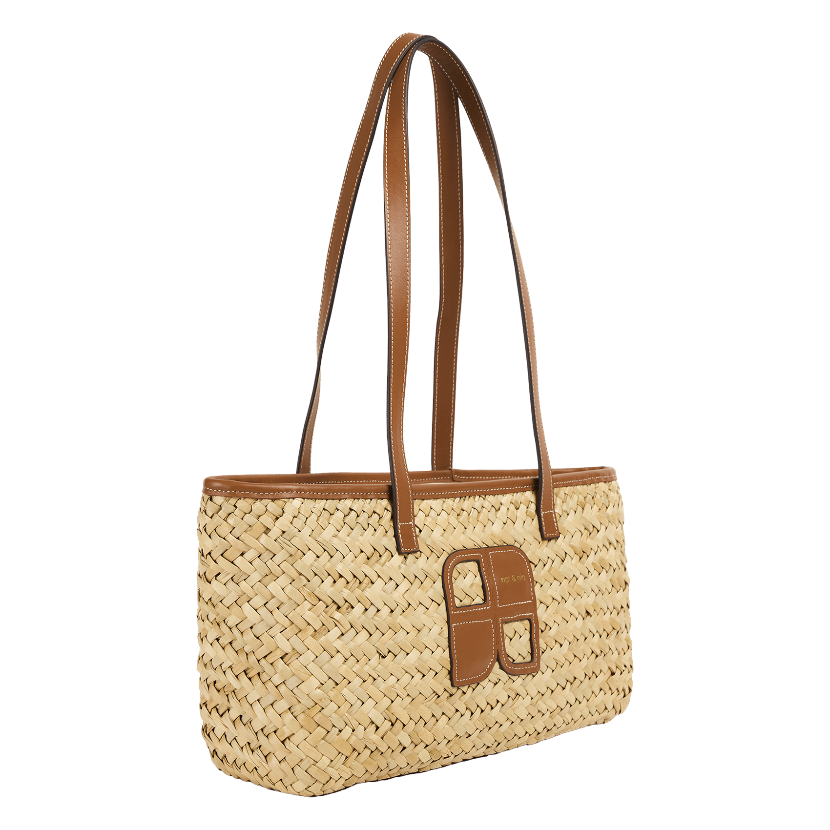 Strohtasche NAT & NIN Braun