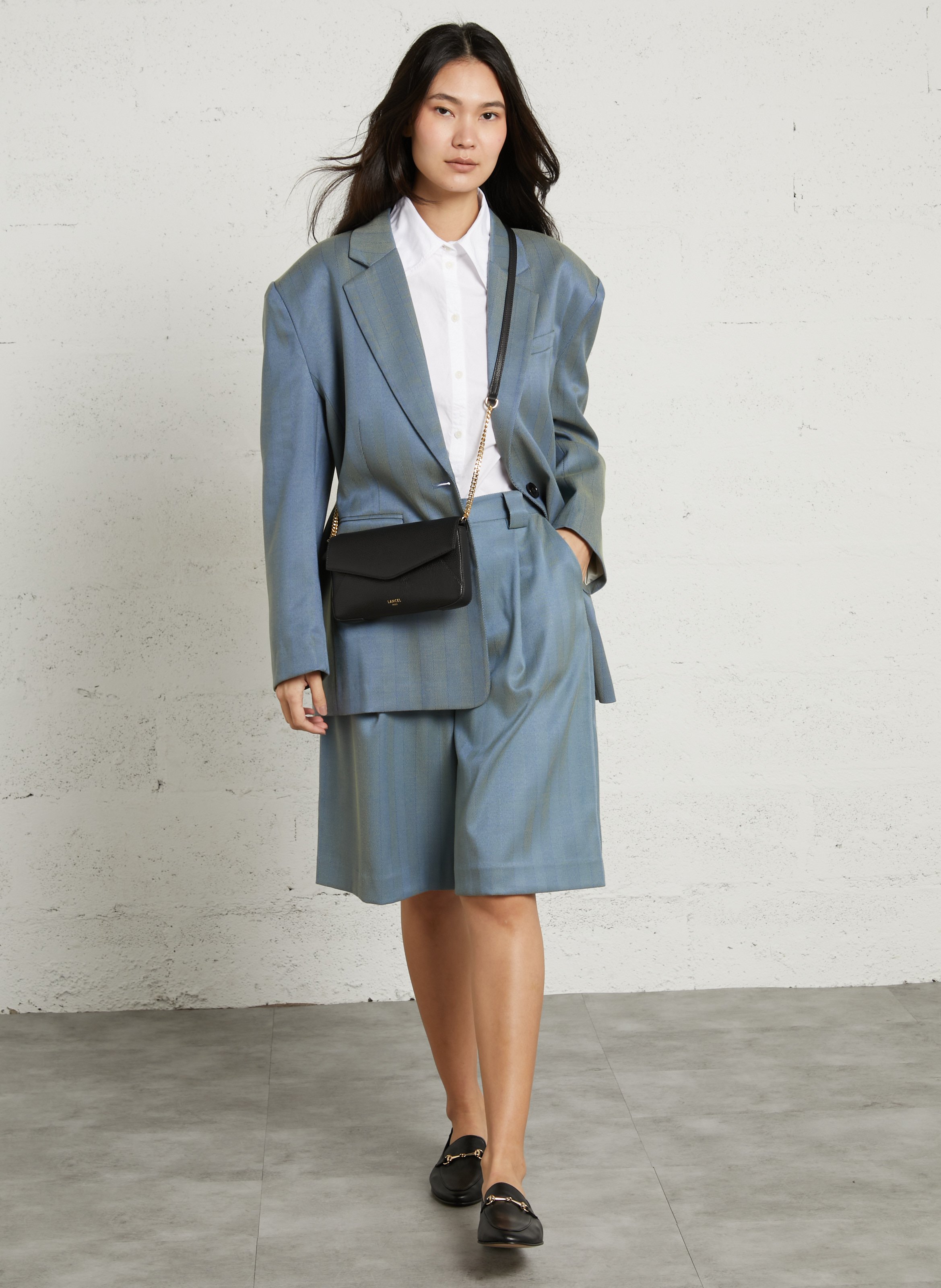 Leather bag LANCEL Black