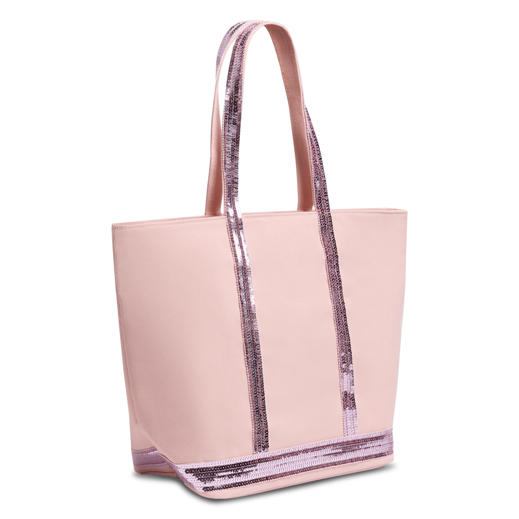 Shopper aus Baumwolle VANESSA BRUNO Violett