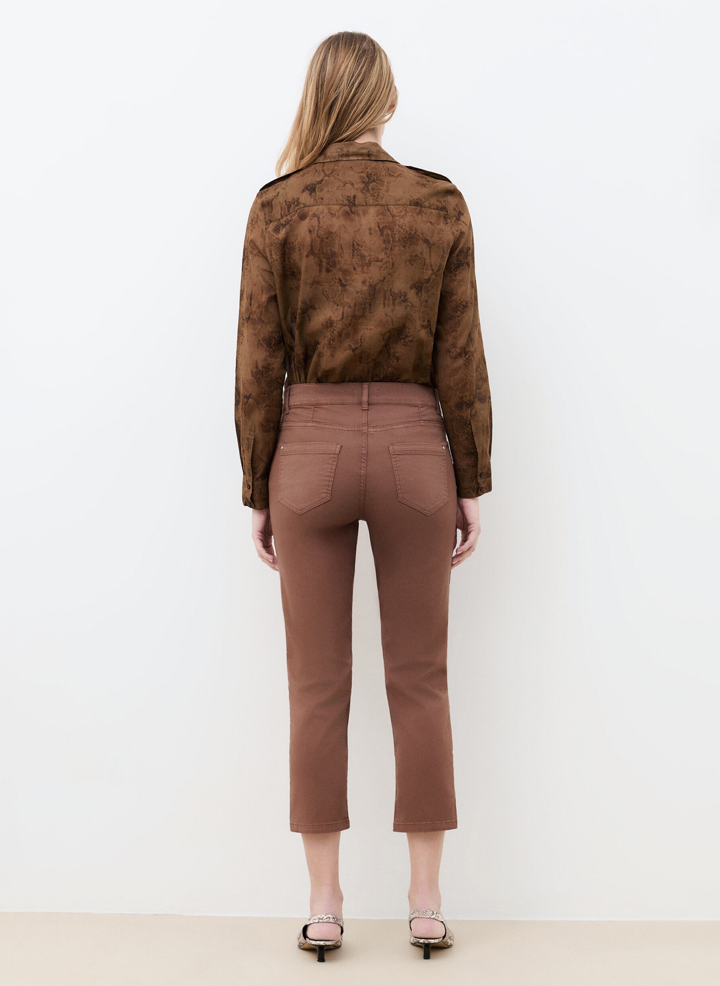 Pantacourt CAROLL Marron