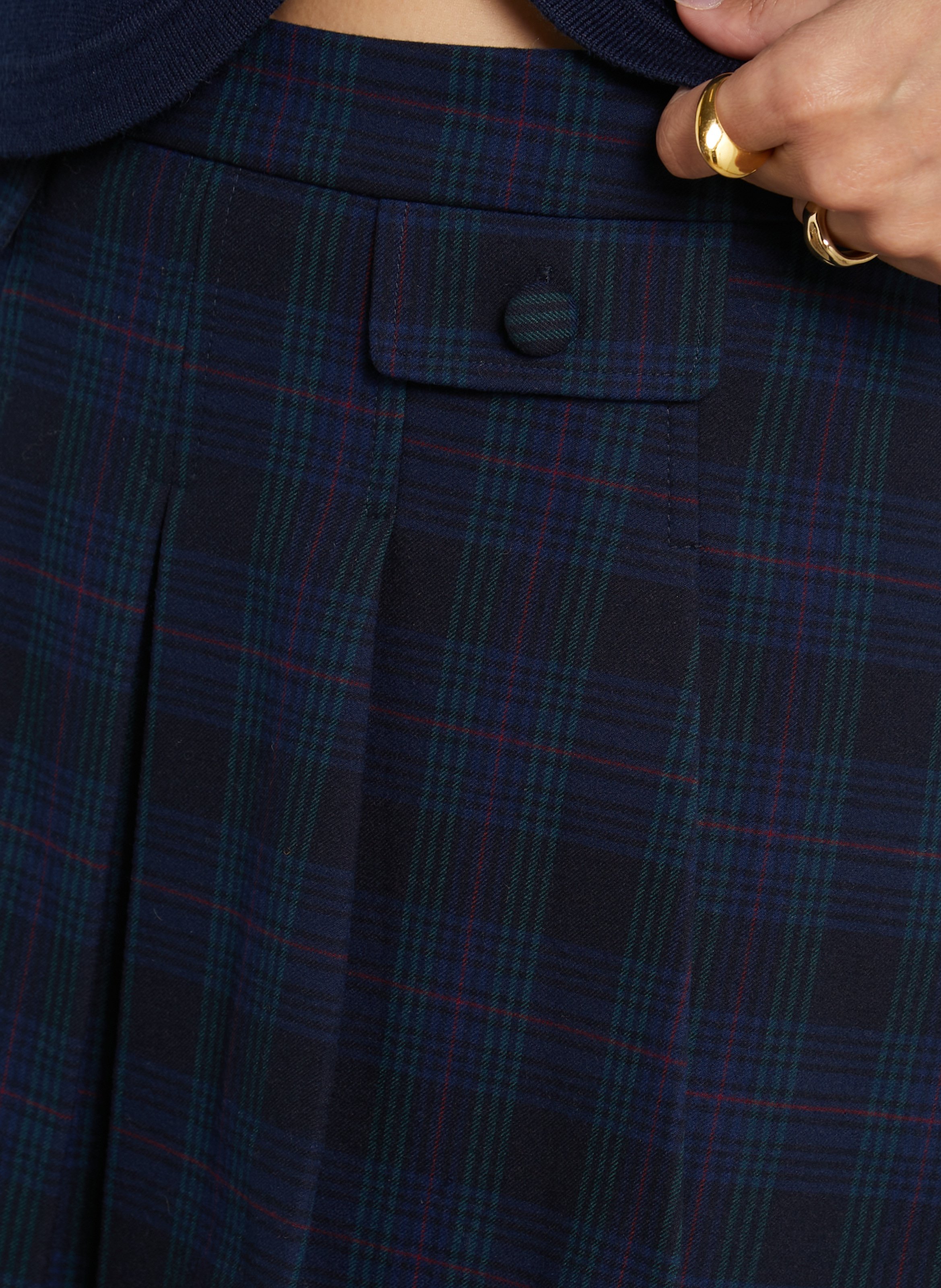 Flared skirt SUNCOO Blue
