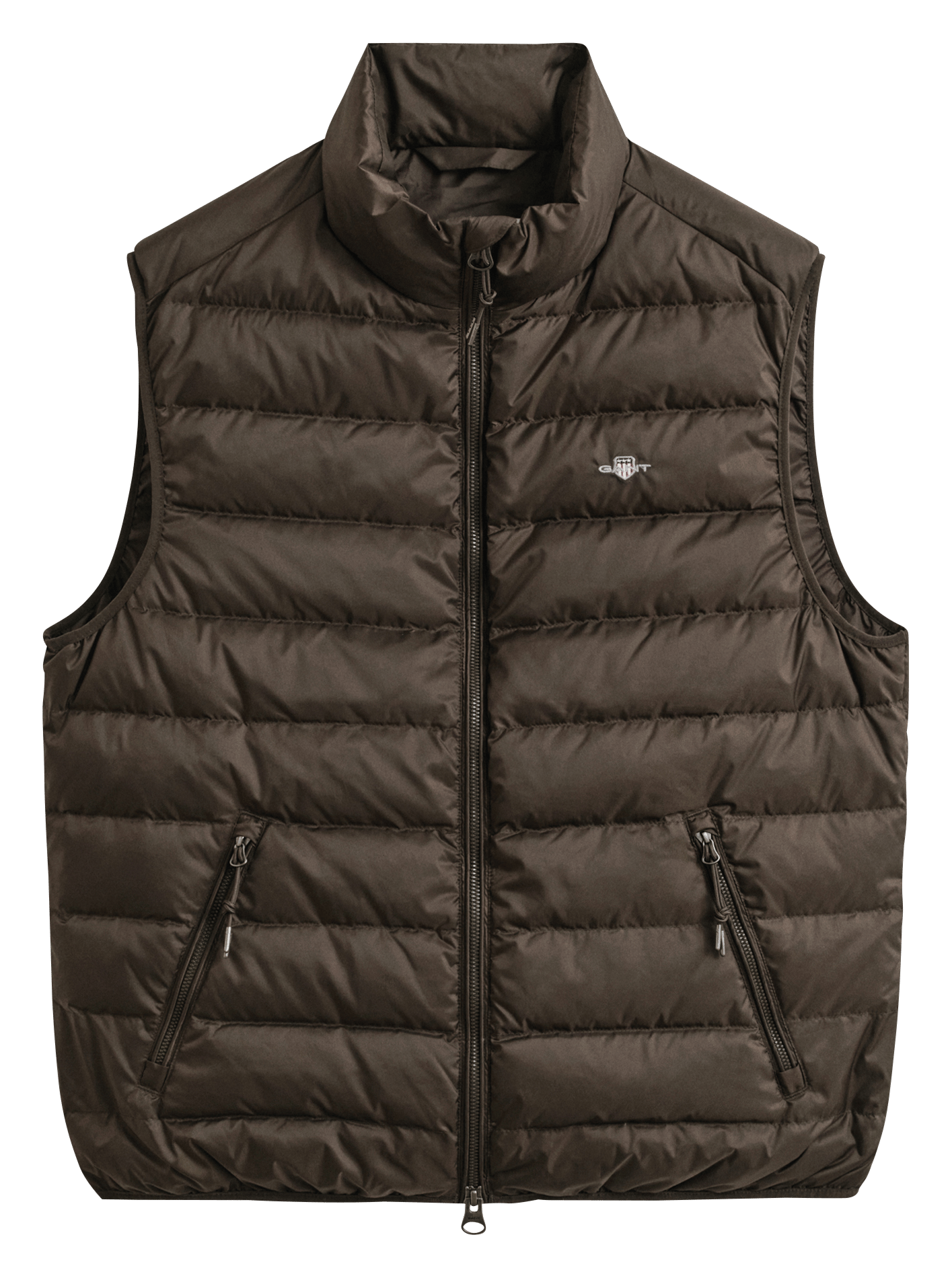 Veste sans manches droite col montant matelassée GANT