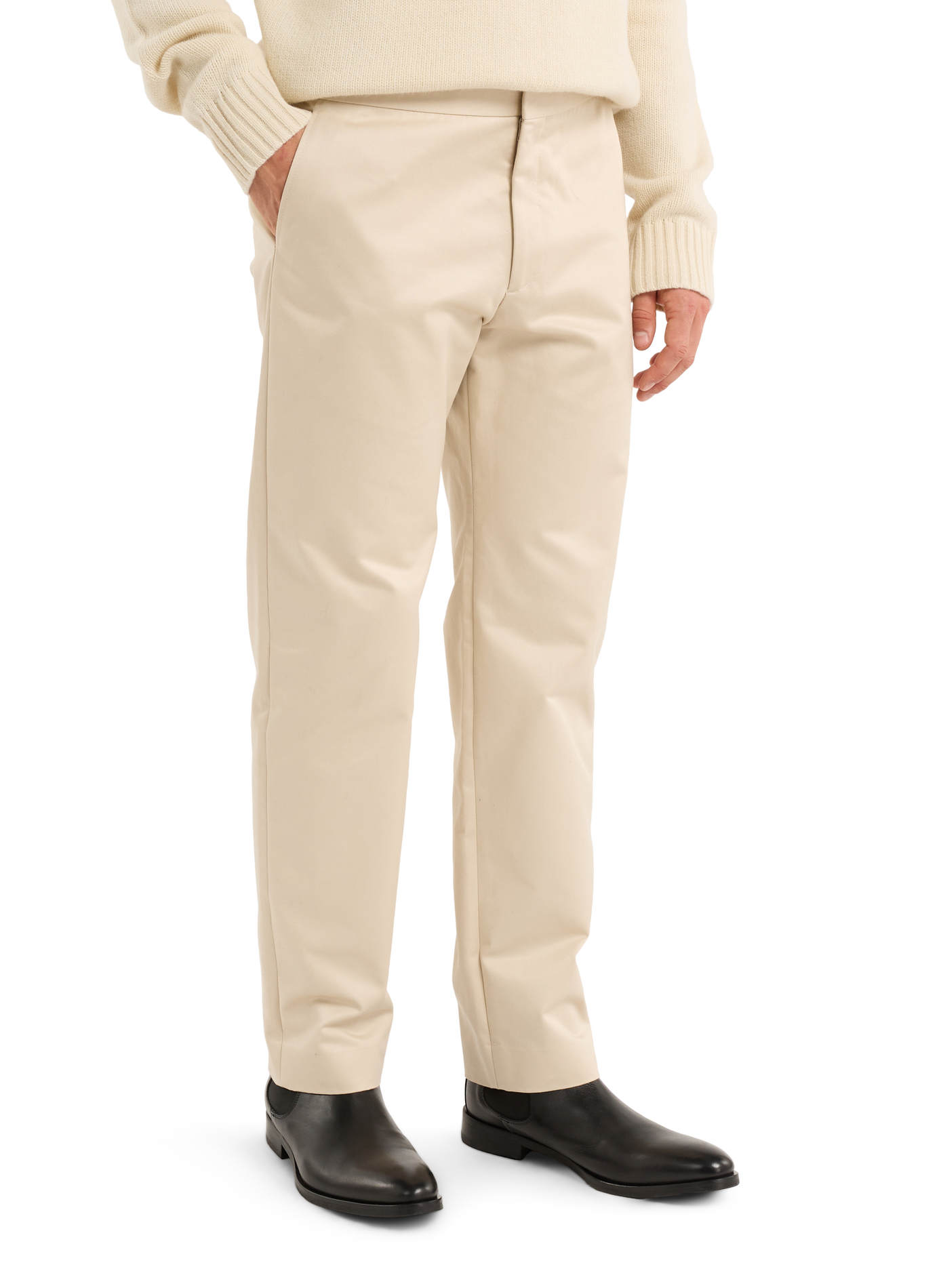 Cotton Alene Pants by HMD. | Beige SAISON 1865 Men