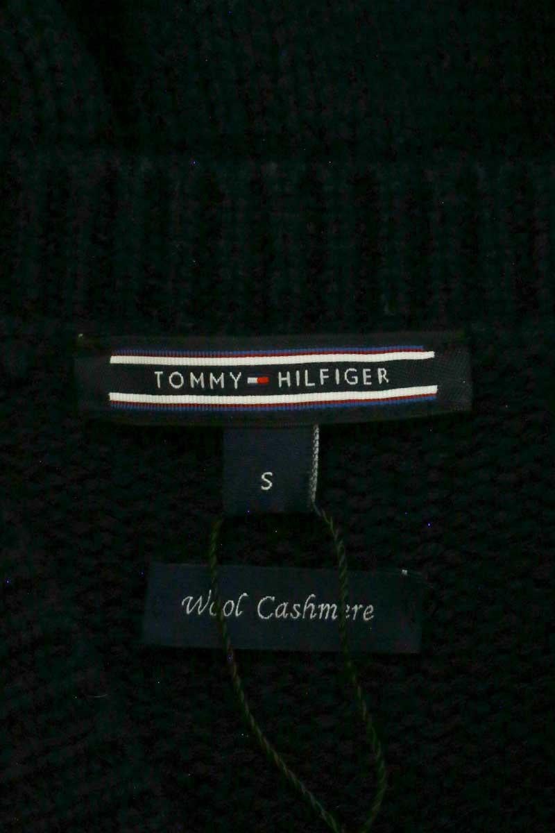 Cardigan TOMMY HILFIGER - SECONDE MAIN Bleu