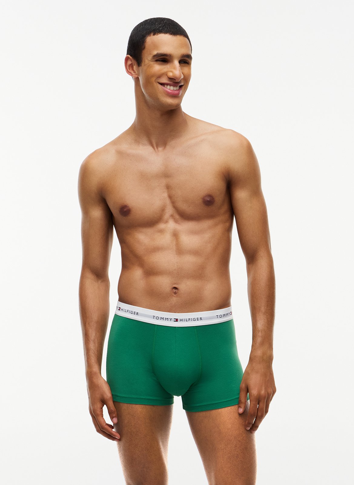 Setje met 3 boxershorts | katoenblend TOMMY HILFIGER Rood