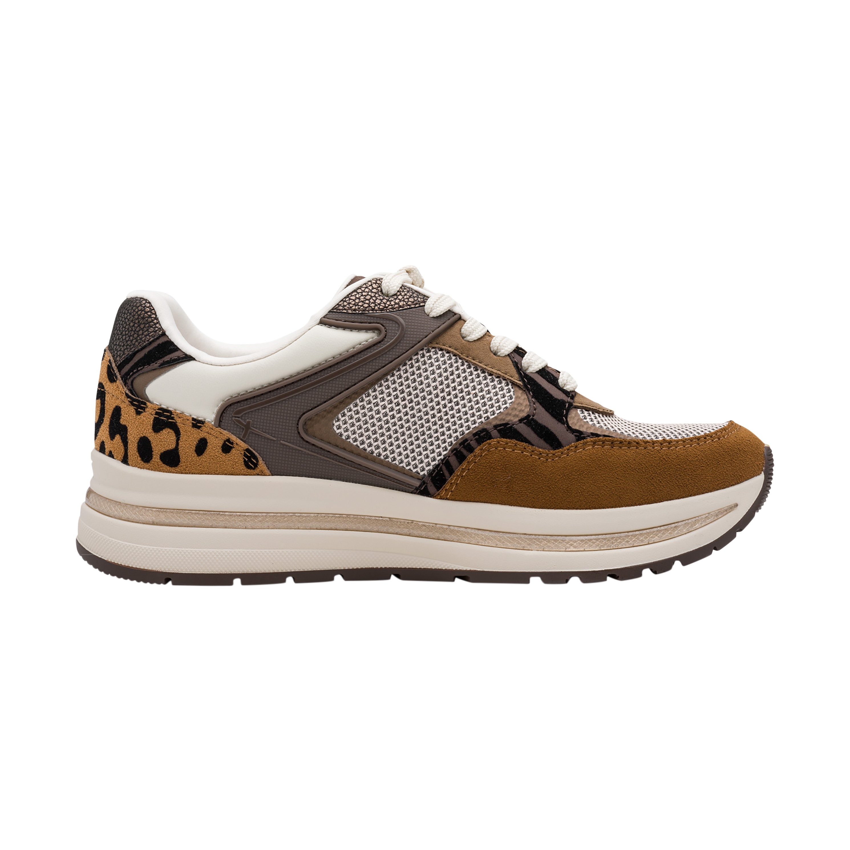 Lace-up low-top sneakers TAMARIS Multicolored