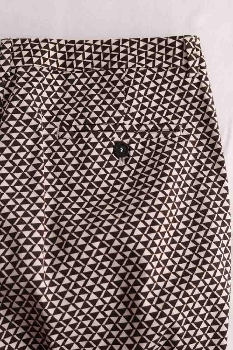 Straight-leg pants MAX MARA - Seconde Main Brown