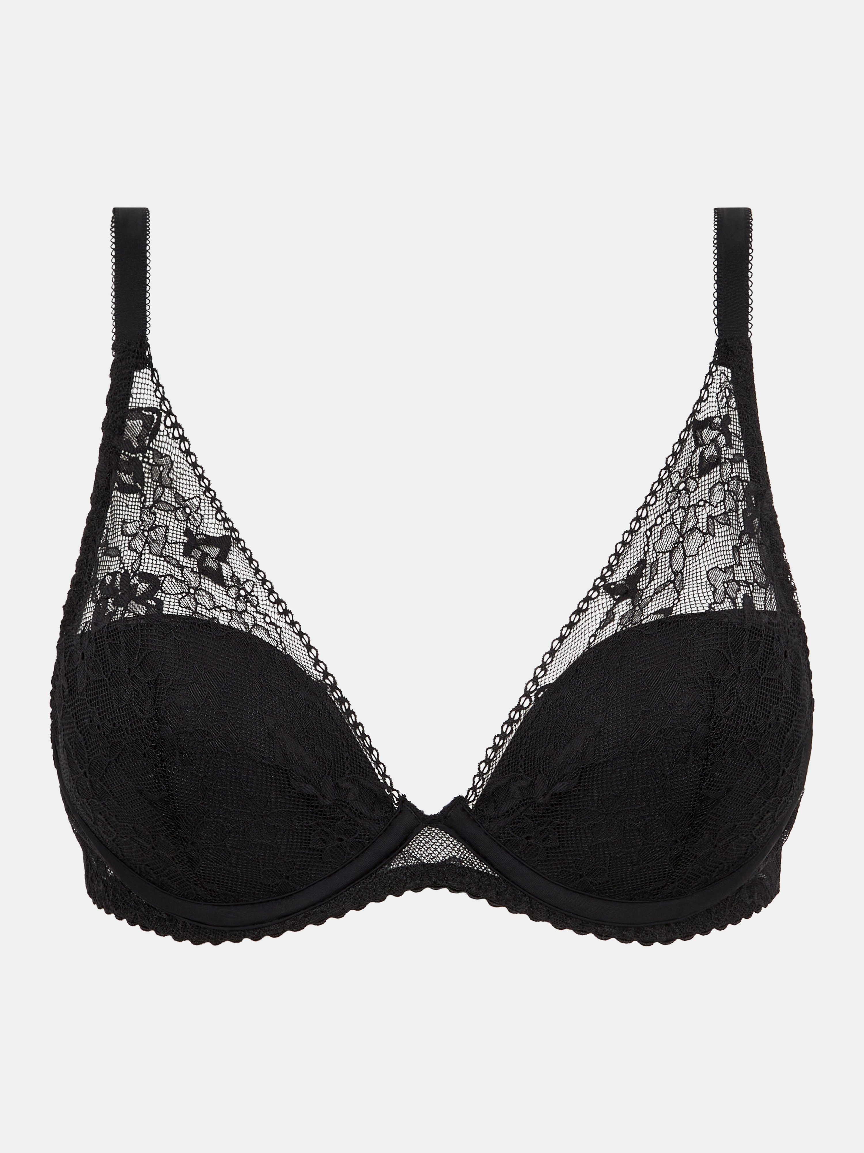Plunge cup bra CHANTELLE PULP Black