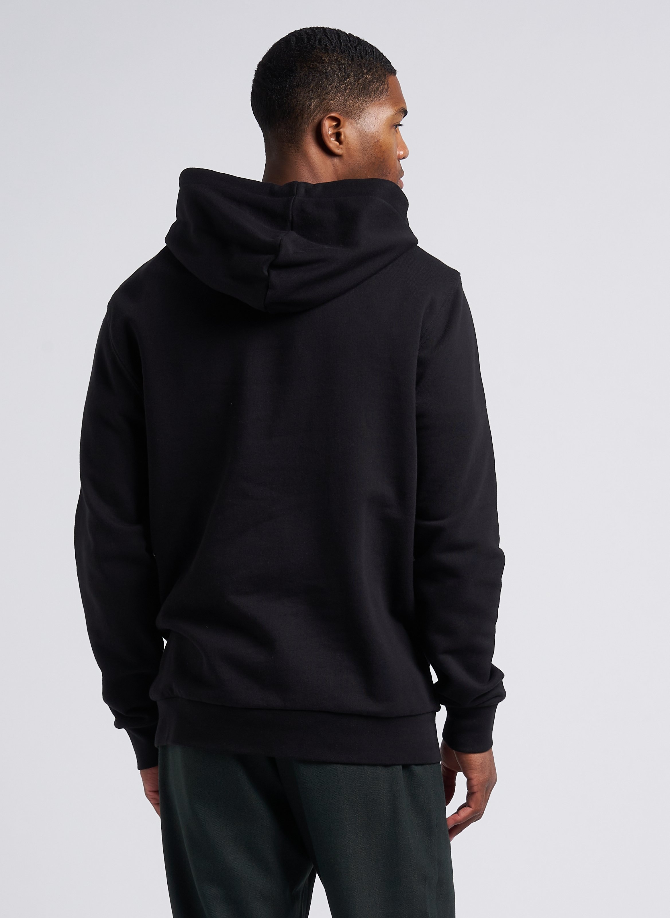 Kapuzensweatshirt aus Bio-Baumwolle KNOWLEDGE COTTON APPAREL Schwarz