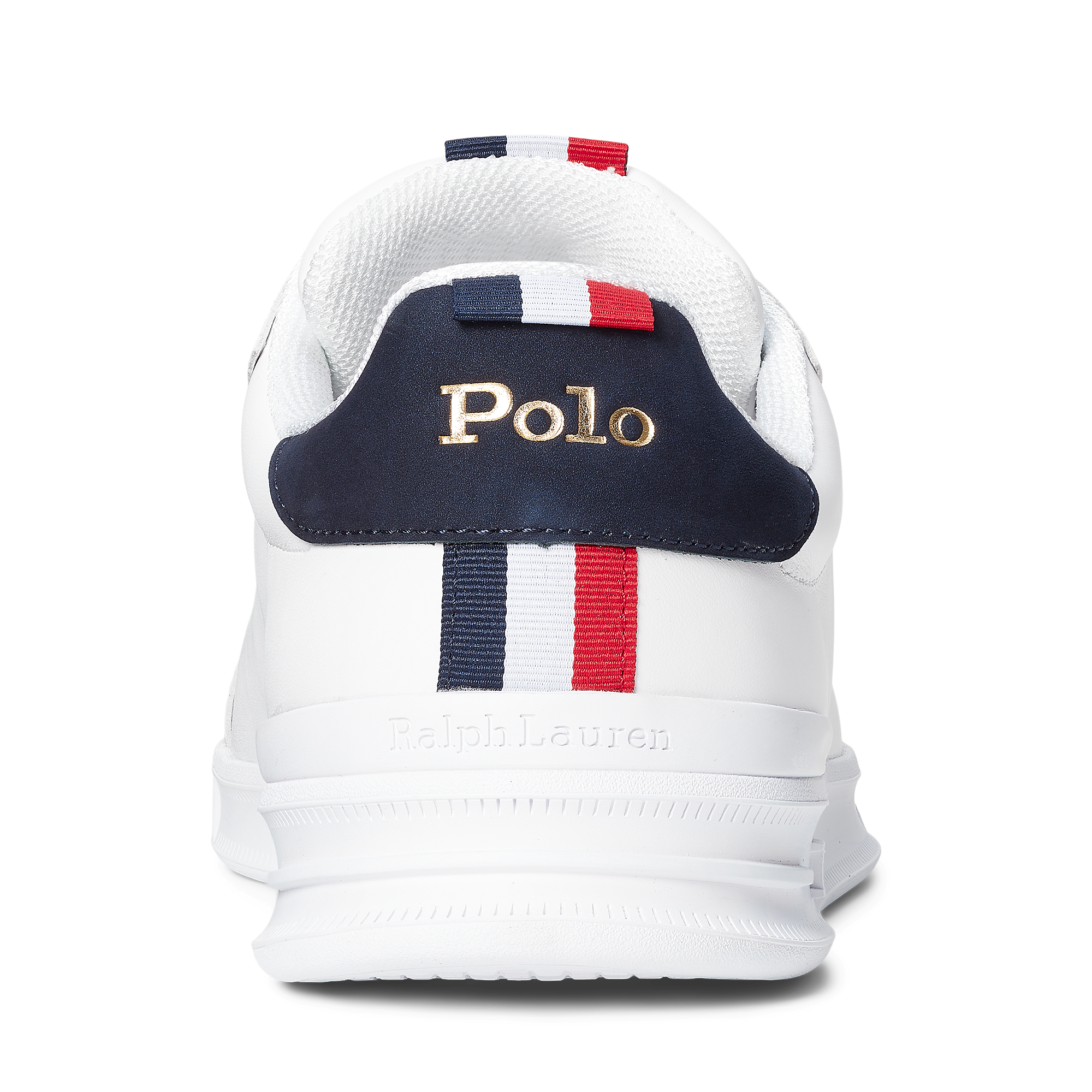 Leather low-top sneakers Multicolored