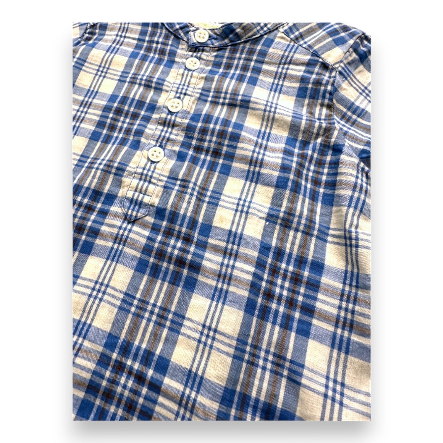 Blue baby shirt - 6 months BONPOINT - Seconde Main Blue