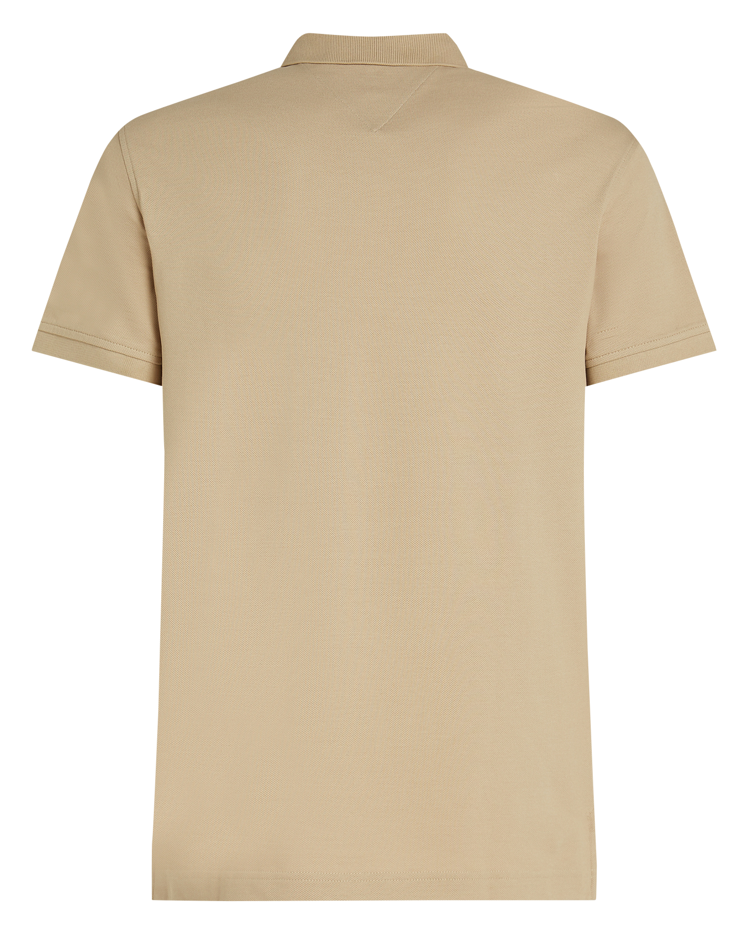 Slim-fit organic cotton polo shirt Khaki