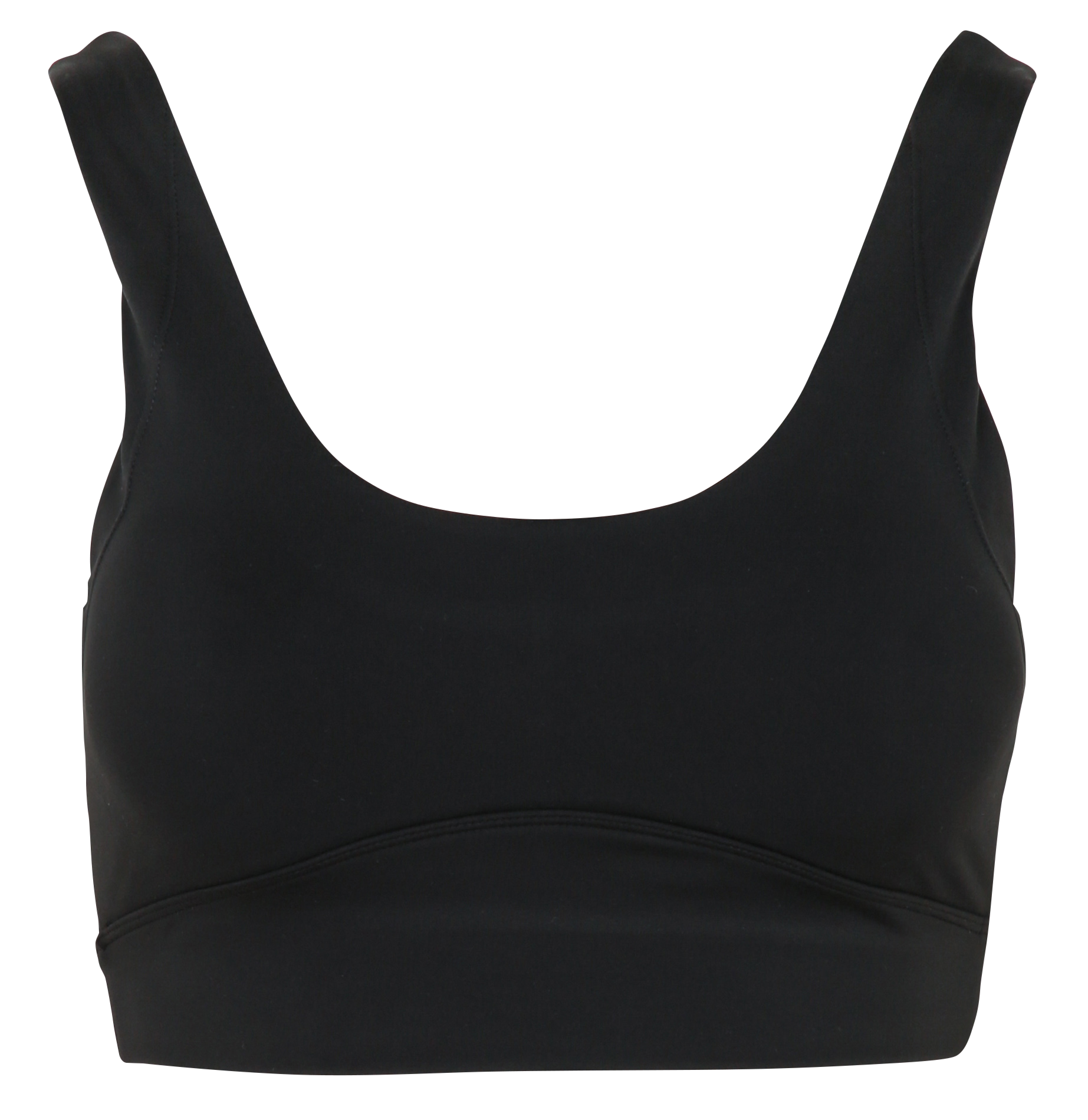 Asymmetrisches T-Shirt aus Jacquard VARLEY Schwarz