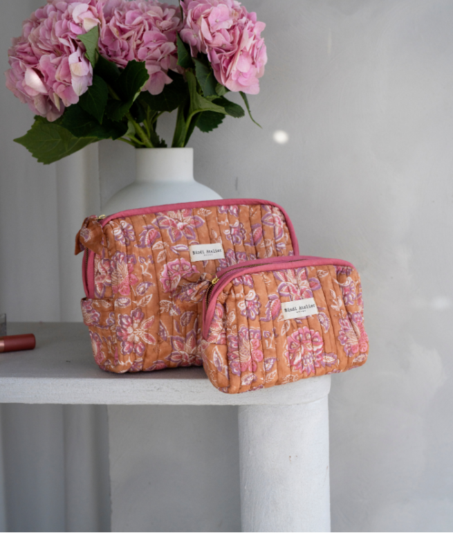 Make-up bag BINDI ATELIER Orange