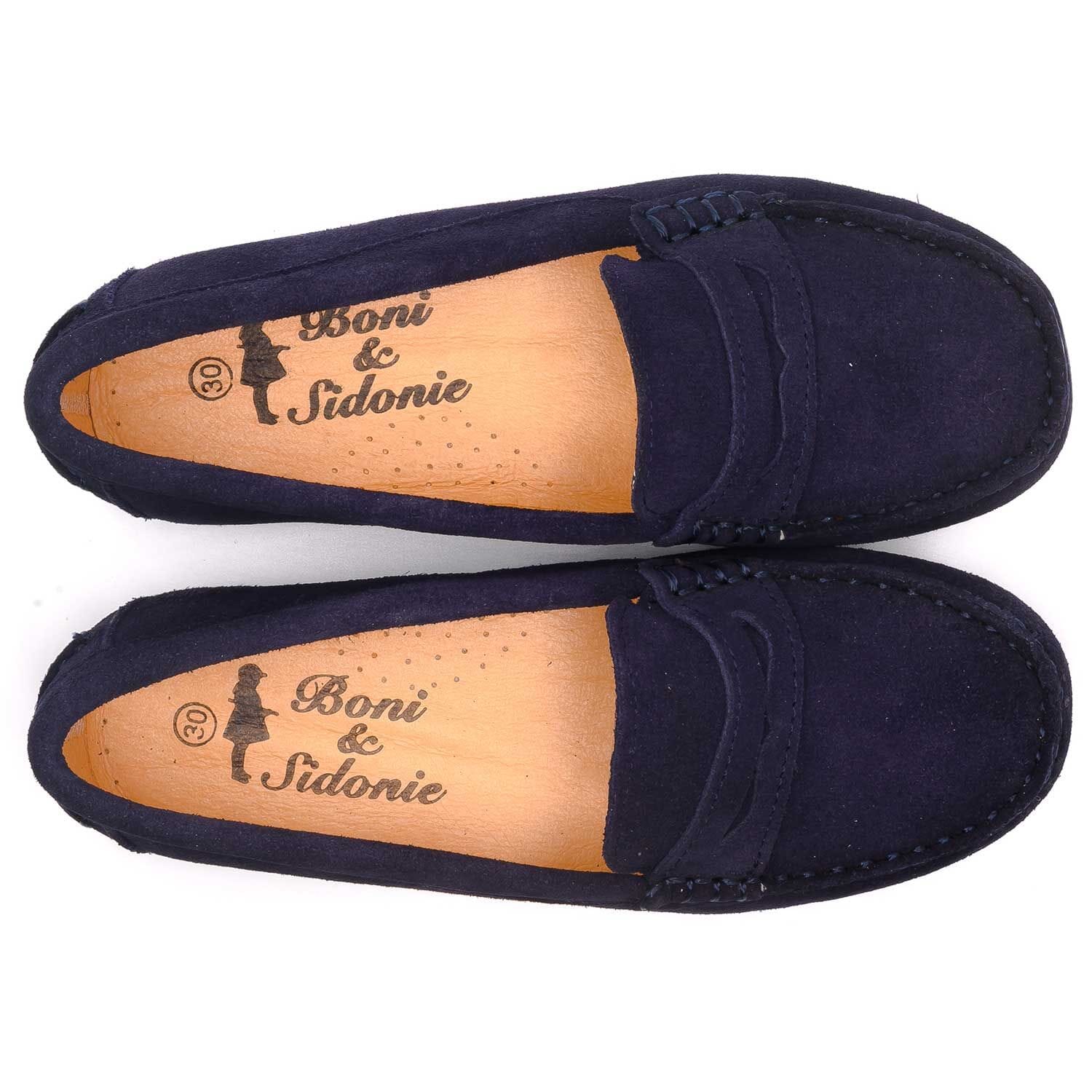 Kids moccasin Boni & Sidonie Blue