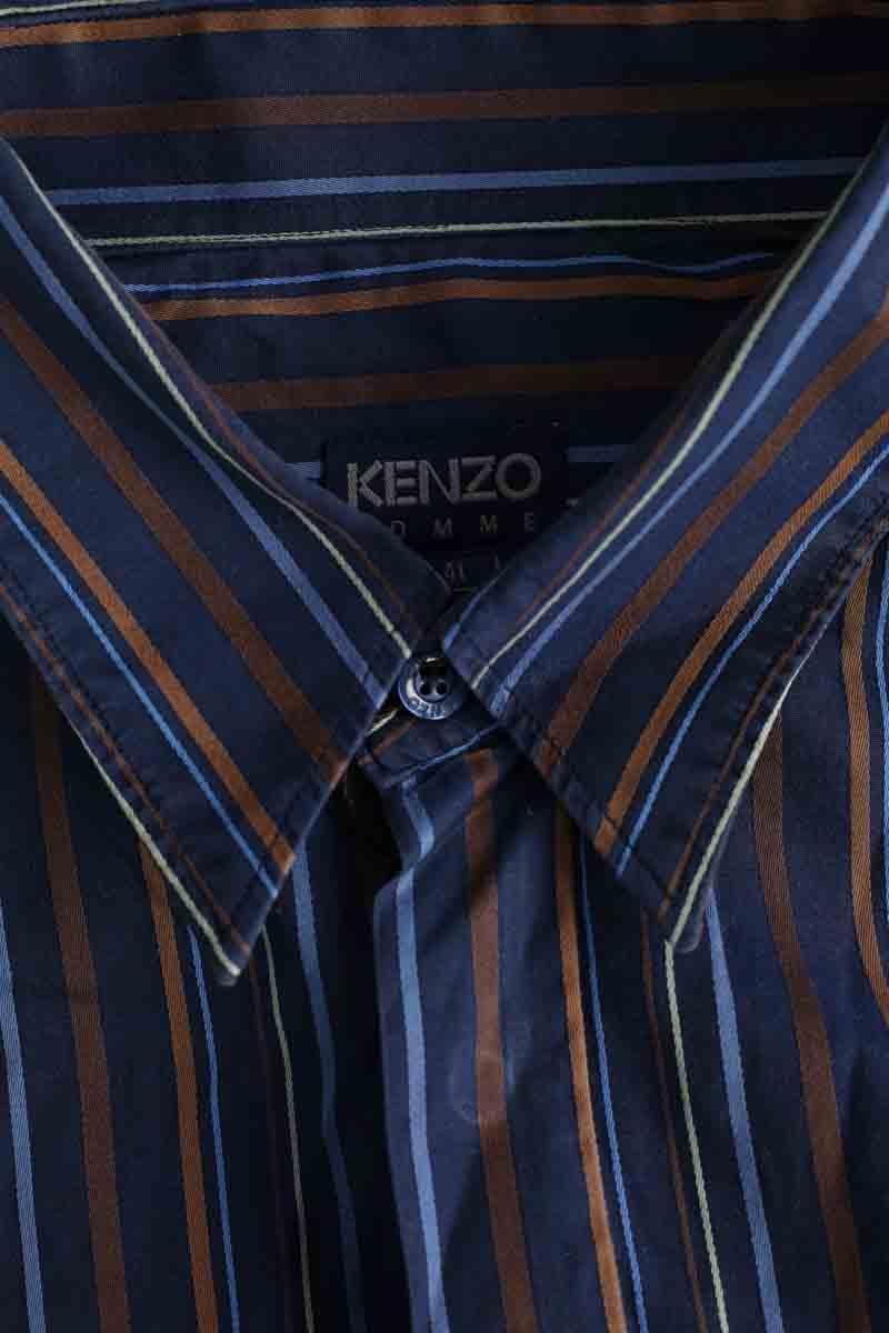 Cotton shirt KENZO - SECONDE MAIN Blue