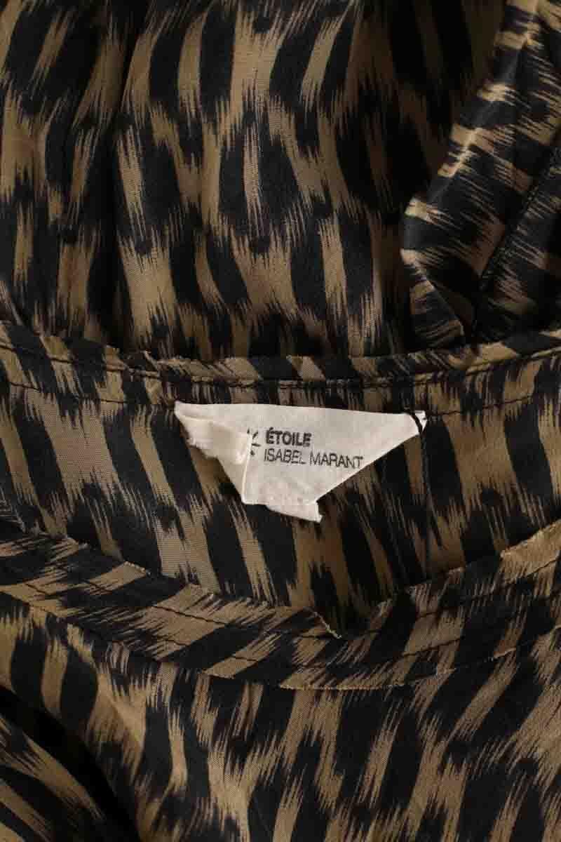 Brown dress ISABEL MARANT ÉTOILE - SECONDE MAIN Brown