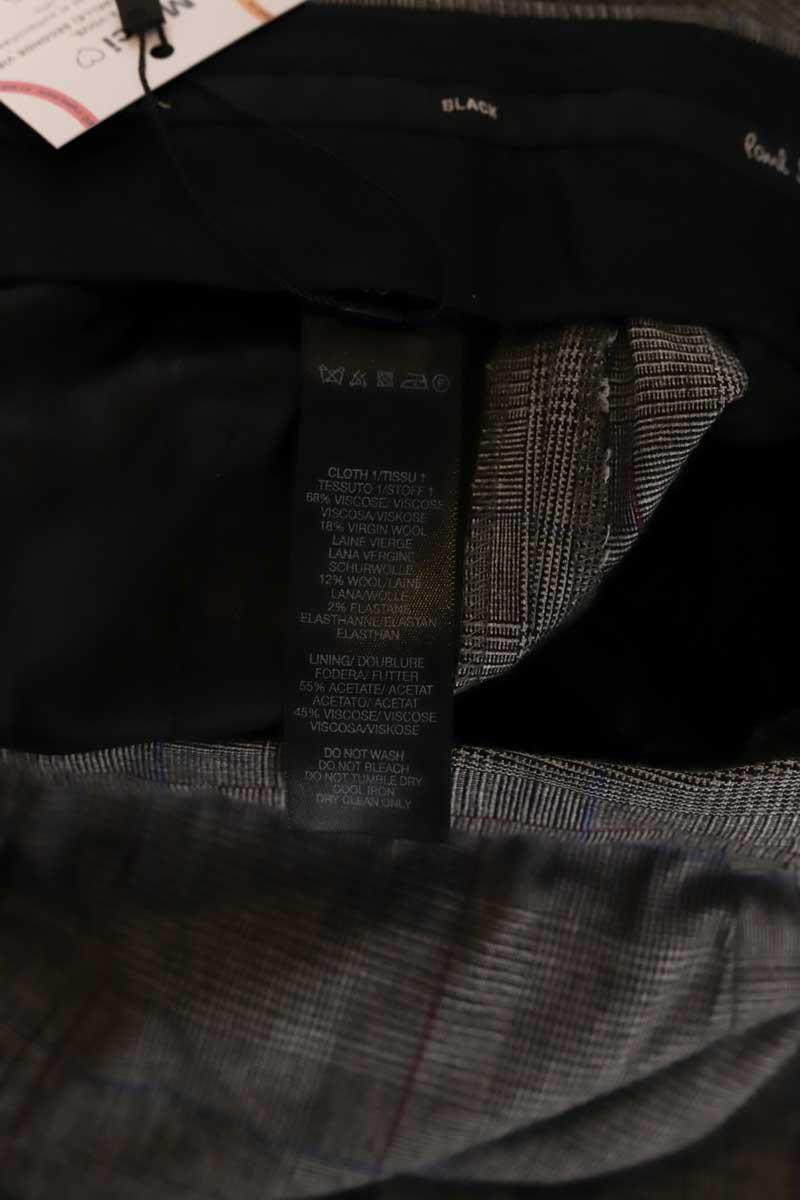 Gray straight-leg pants PAUL SMITH - Seconde main Grey