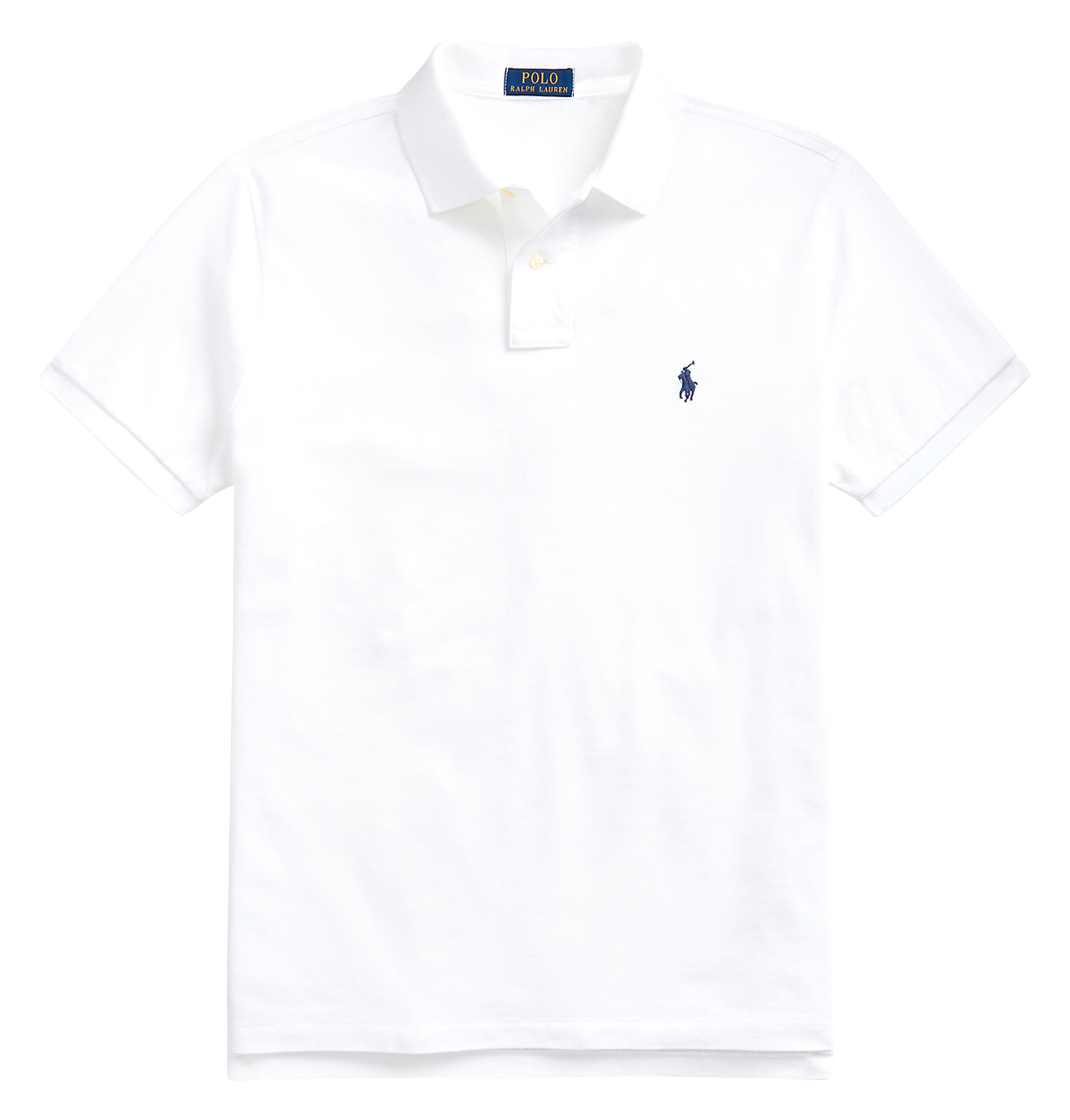 Polo custom slim-fit en coton POLO RALPH LAUREN Blanc