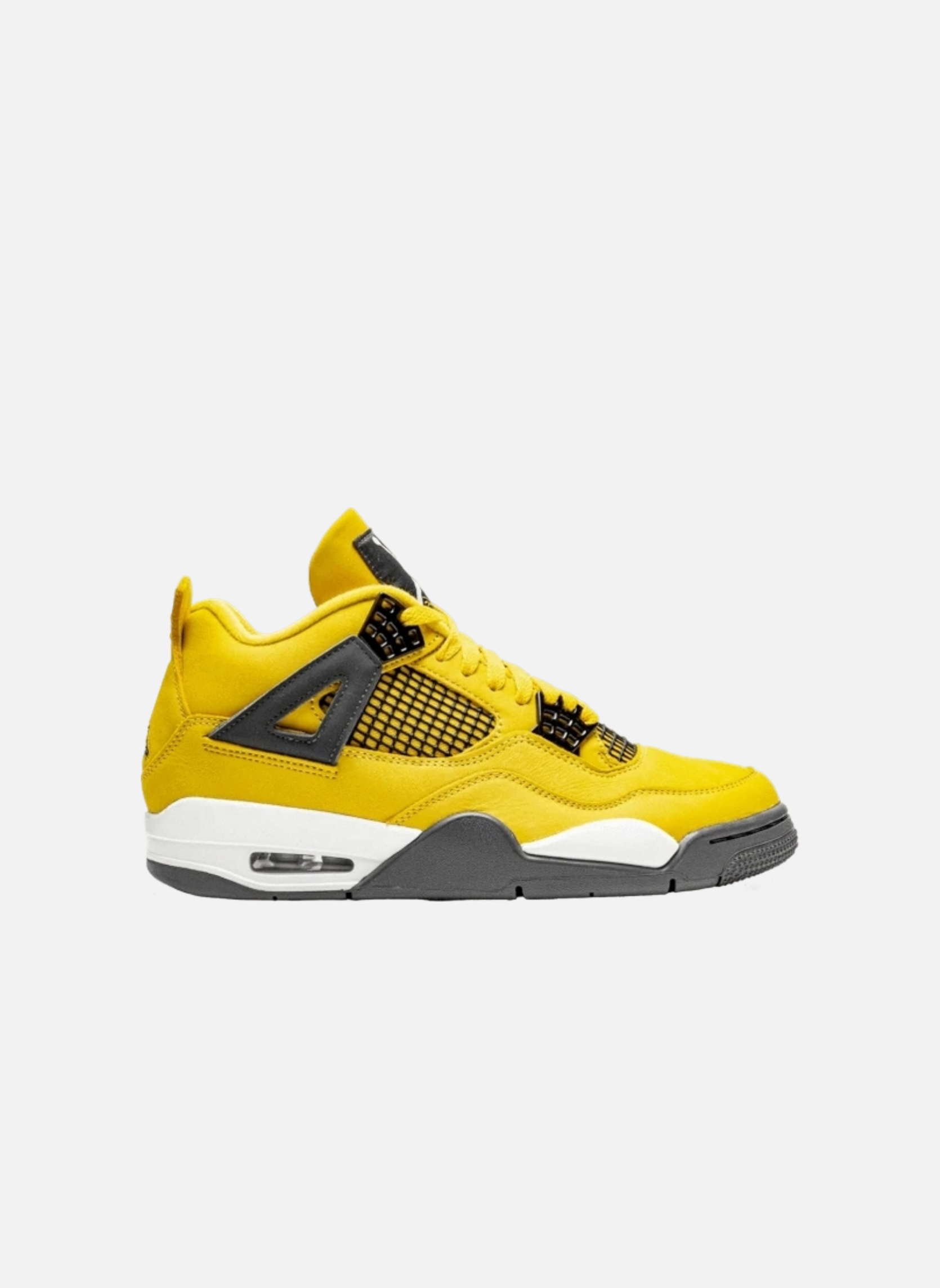 High-top leather sneakers Jordan Black