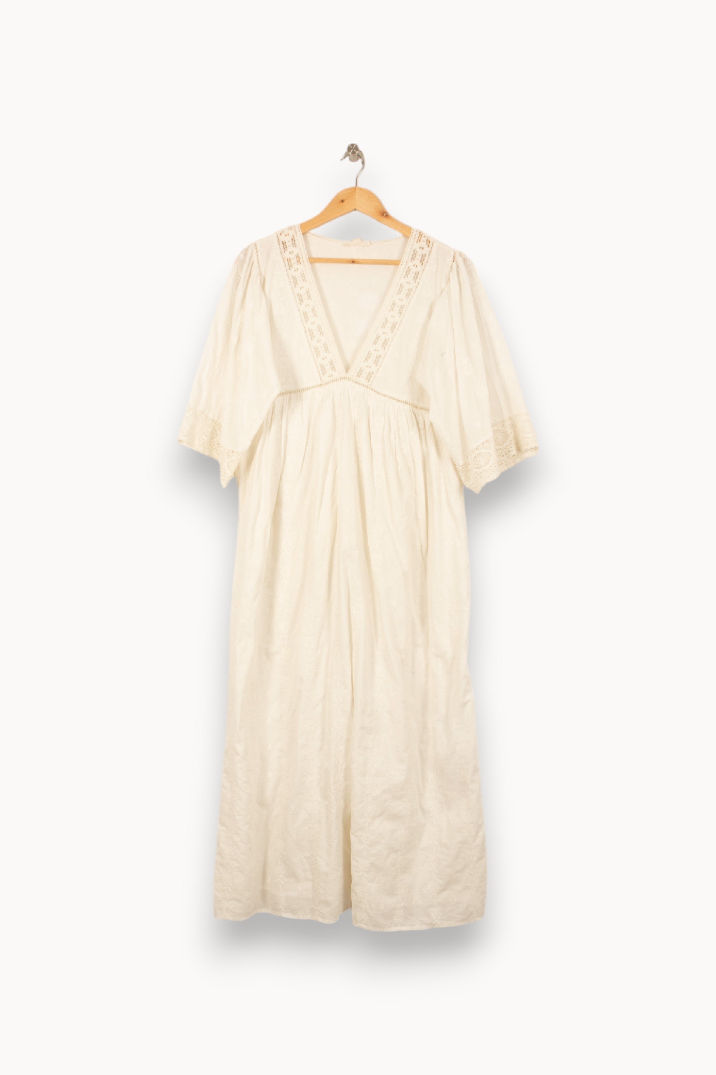 Long dress LOUISE MISHA - Seconde Main White