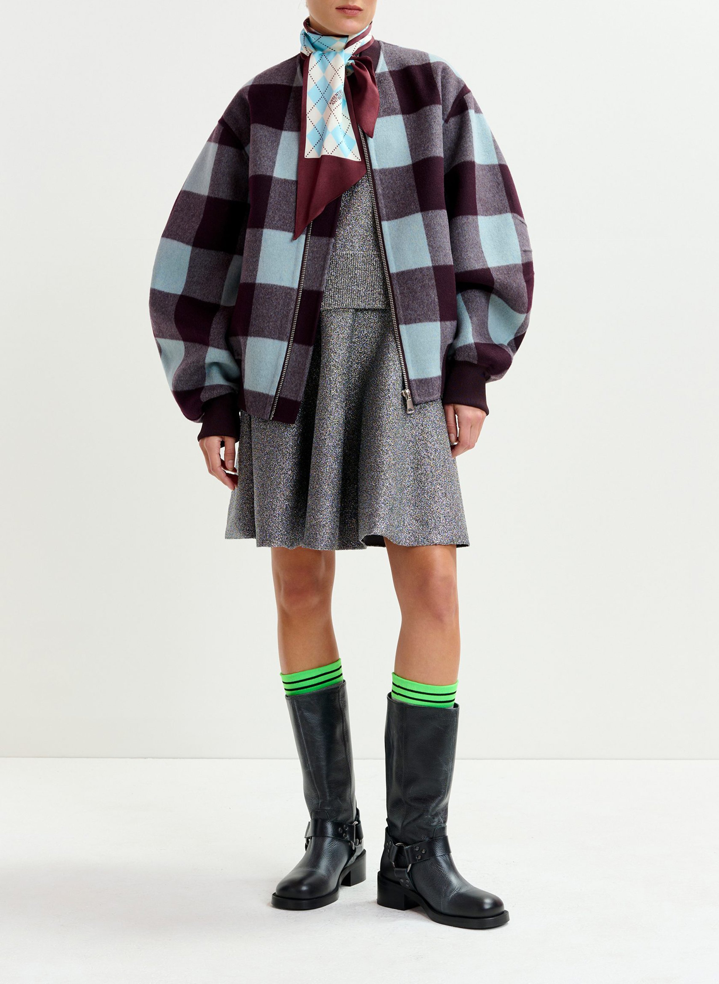 Pull col rond ESSENTIEL ANTWERP Argent