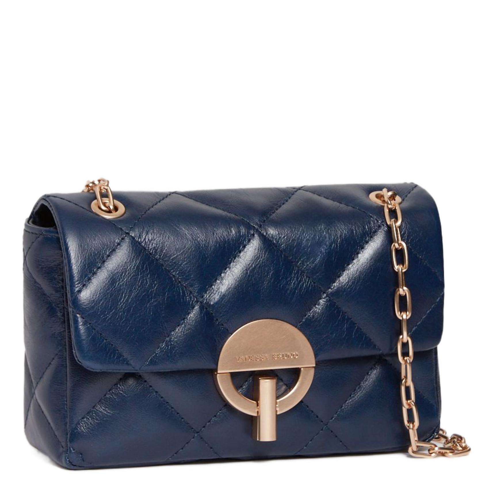 Dori leather shoulder bag VANESSA BRUNO Blue