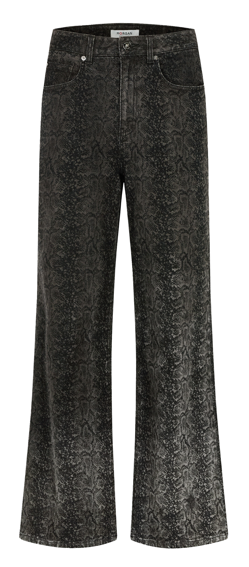 Wijde katoenen broek MORGAN Veelkleurig