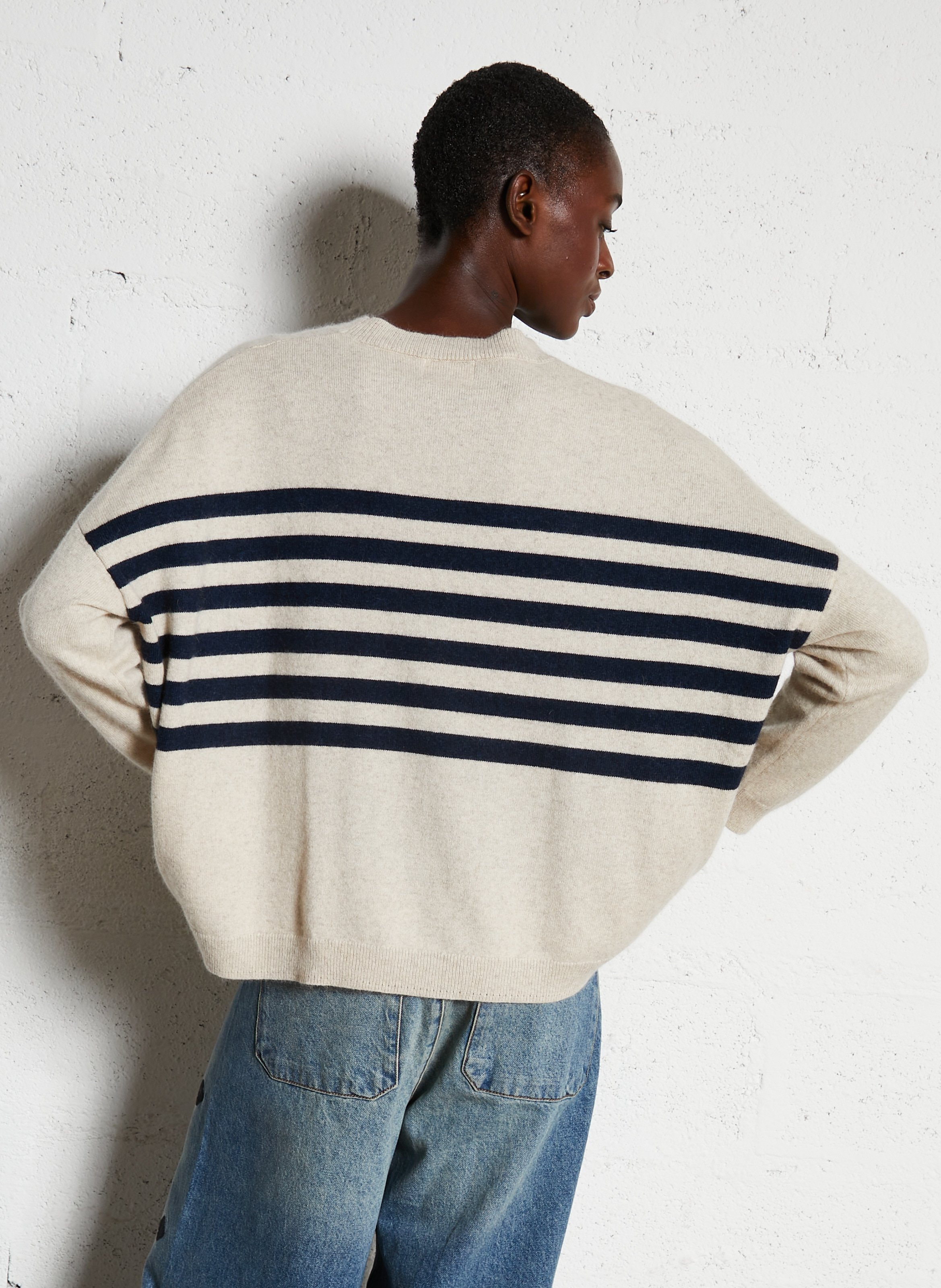 High-neck sweater BELLA JONES Beige