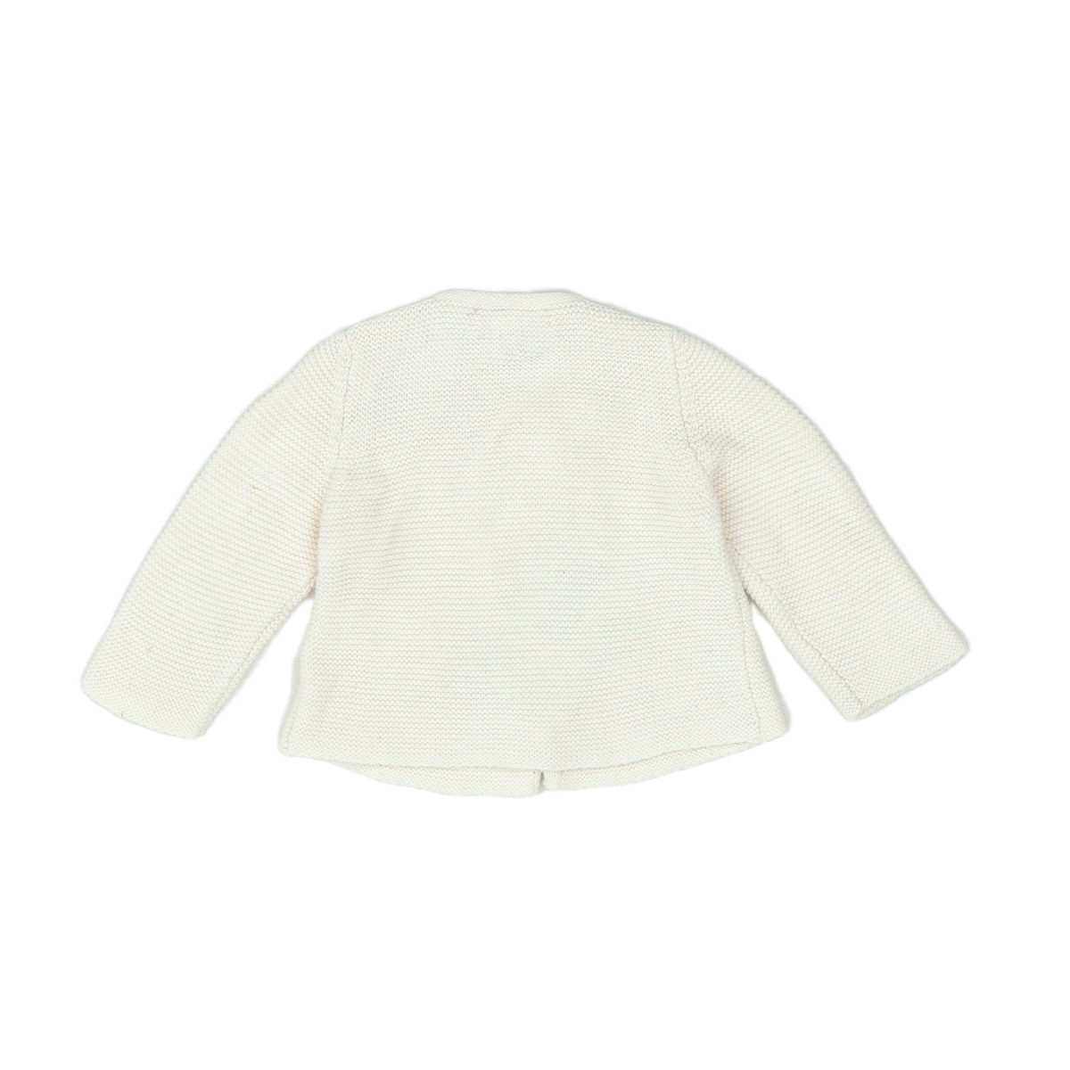 White Baby Cardigan - 3 months BONPOINT - Seconde Main White