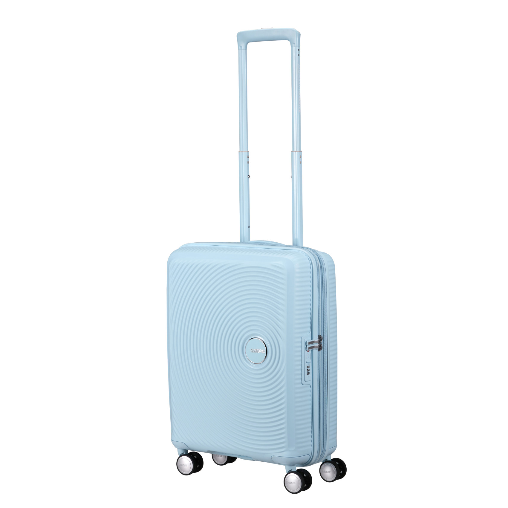 Soundbox suitcase 4 wheels size s AMERICAN TOURISTER Blue