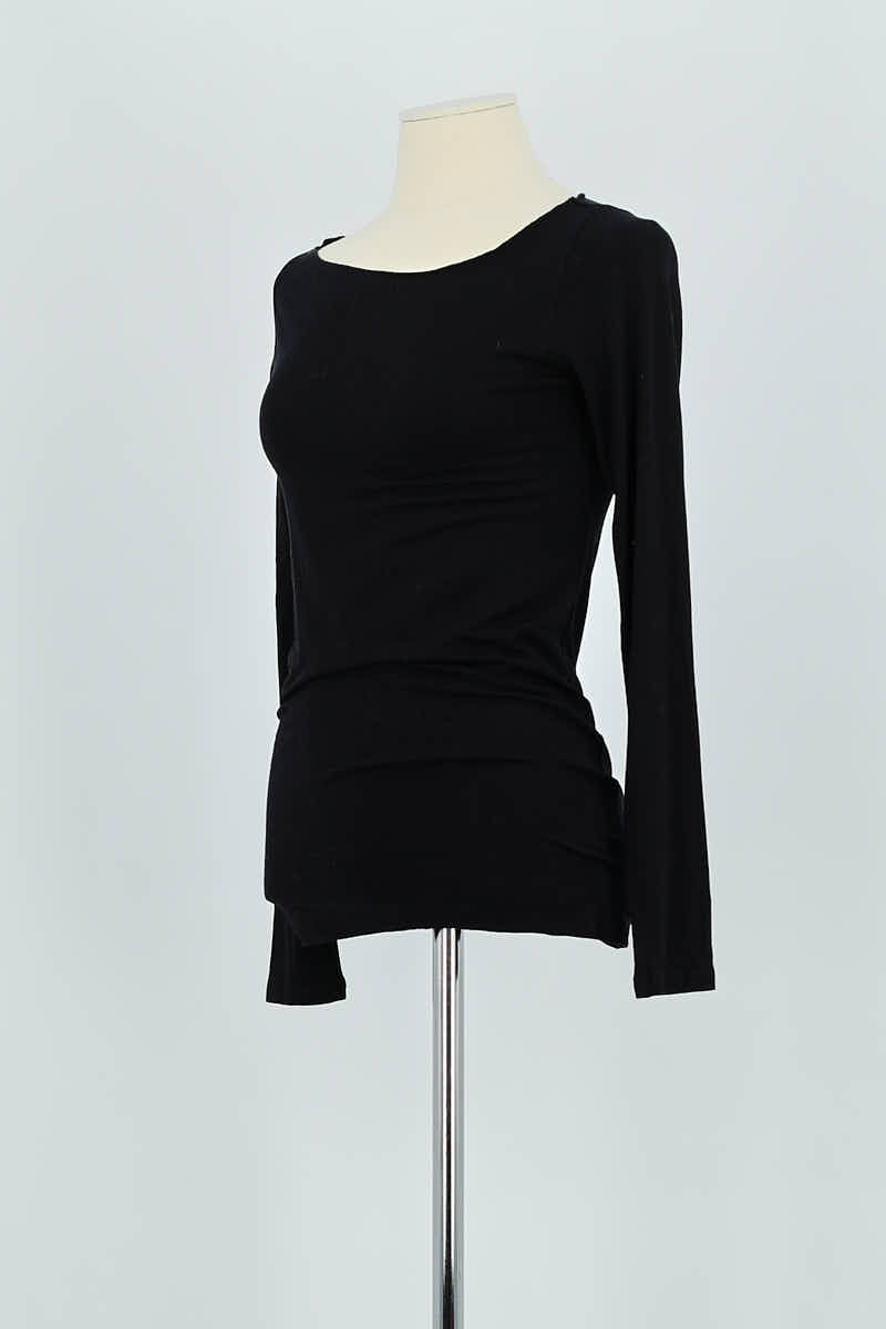 T-shirt MAJESTIC FILATURES - SECONDE MAIN Black