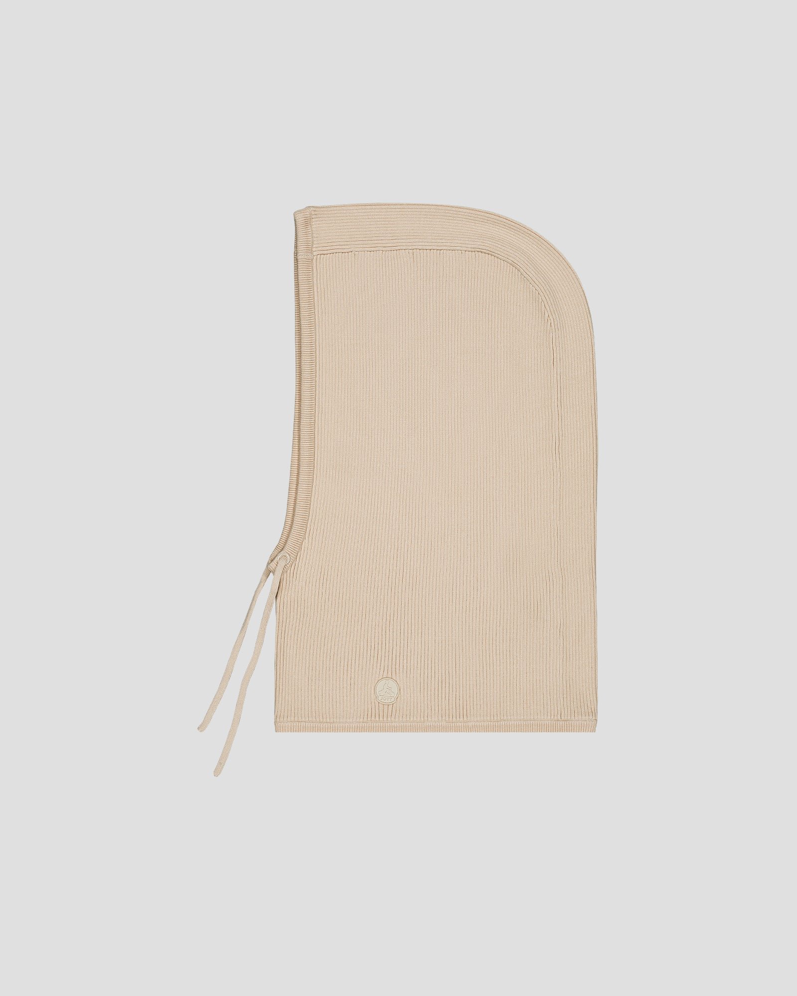 Knit hooded cagoule JOTT Brown