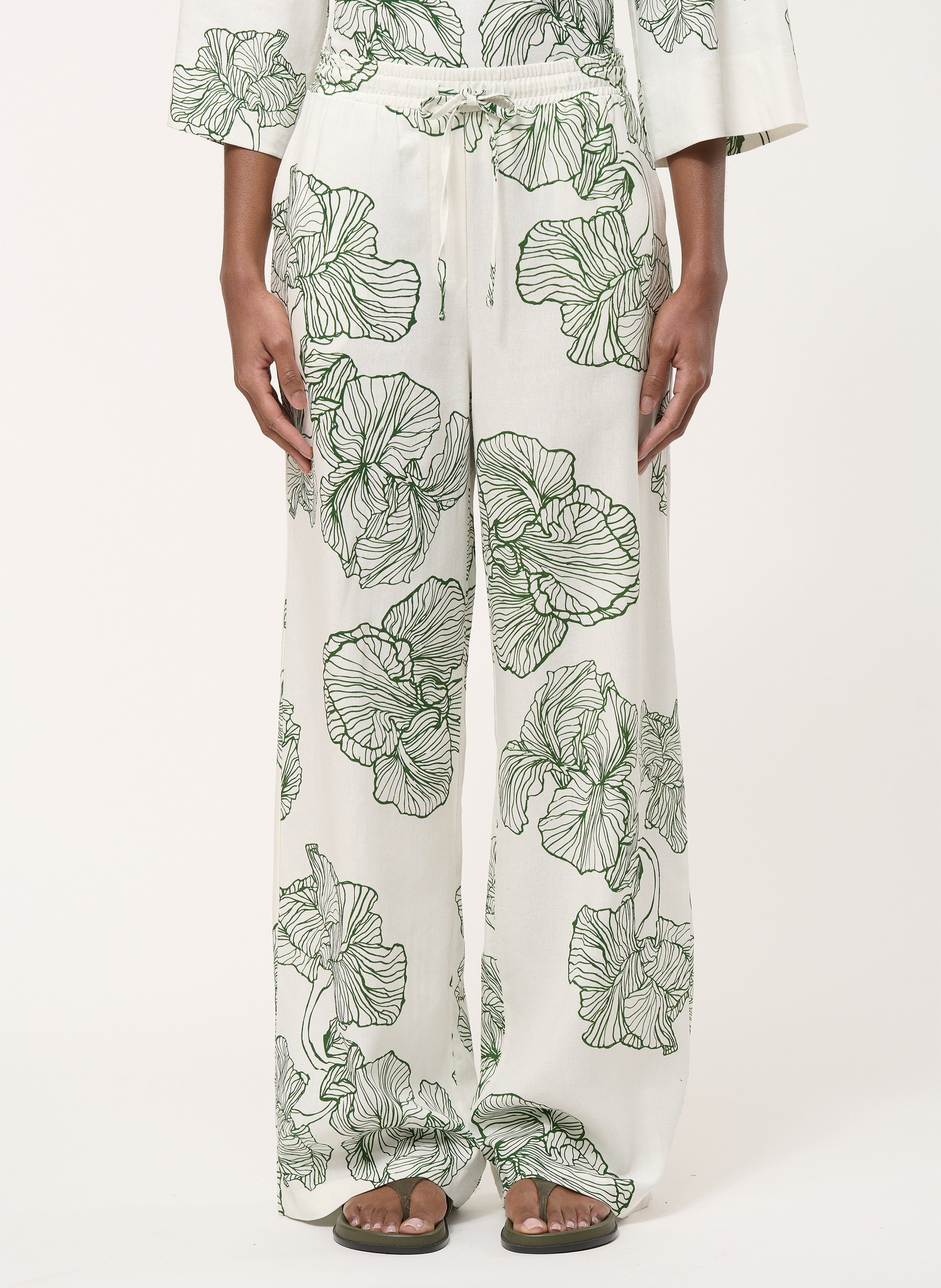 Pantalon large imprimé HUMILITY Multicolore