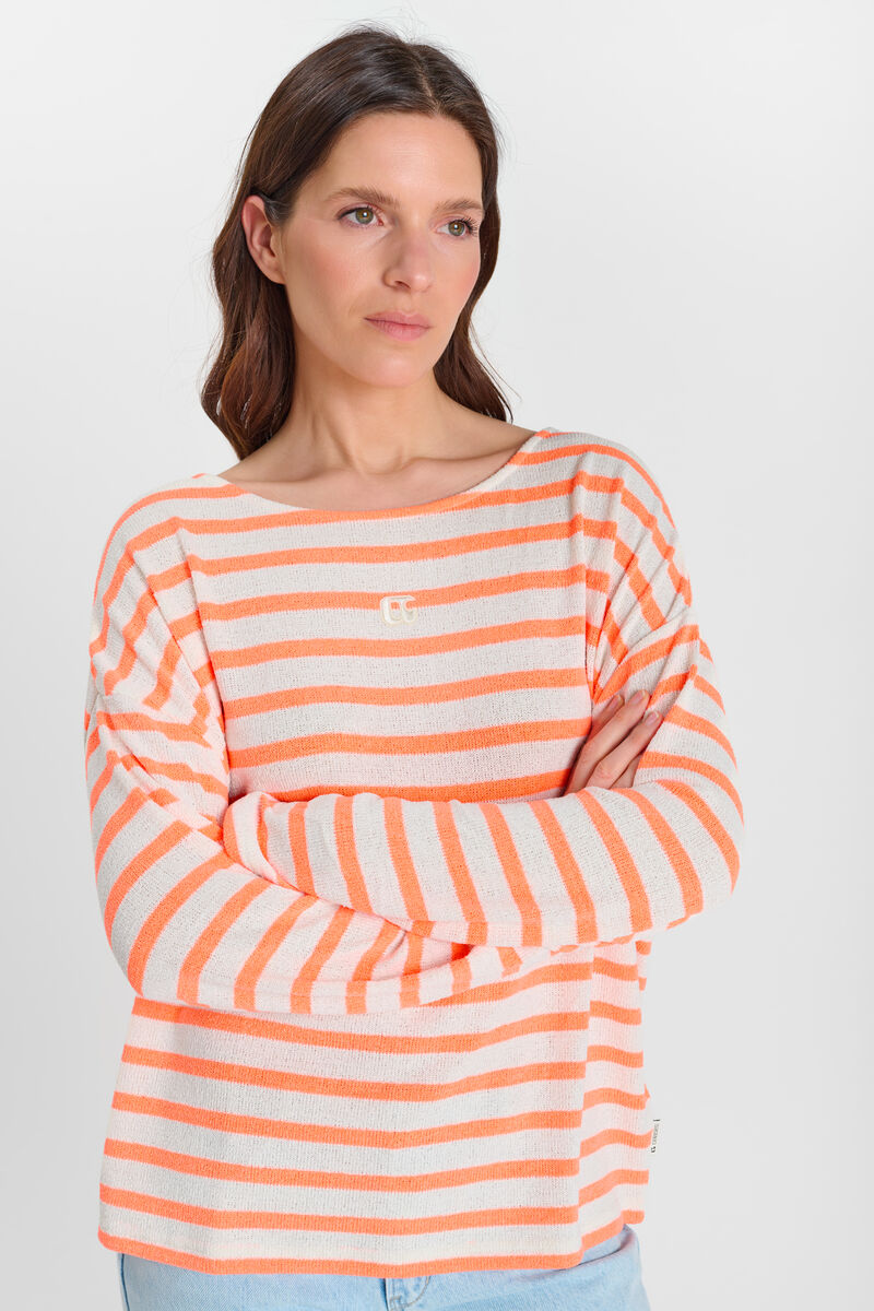 Sweater LE TEMPS DES CERISES Orange