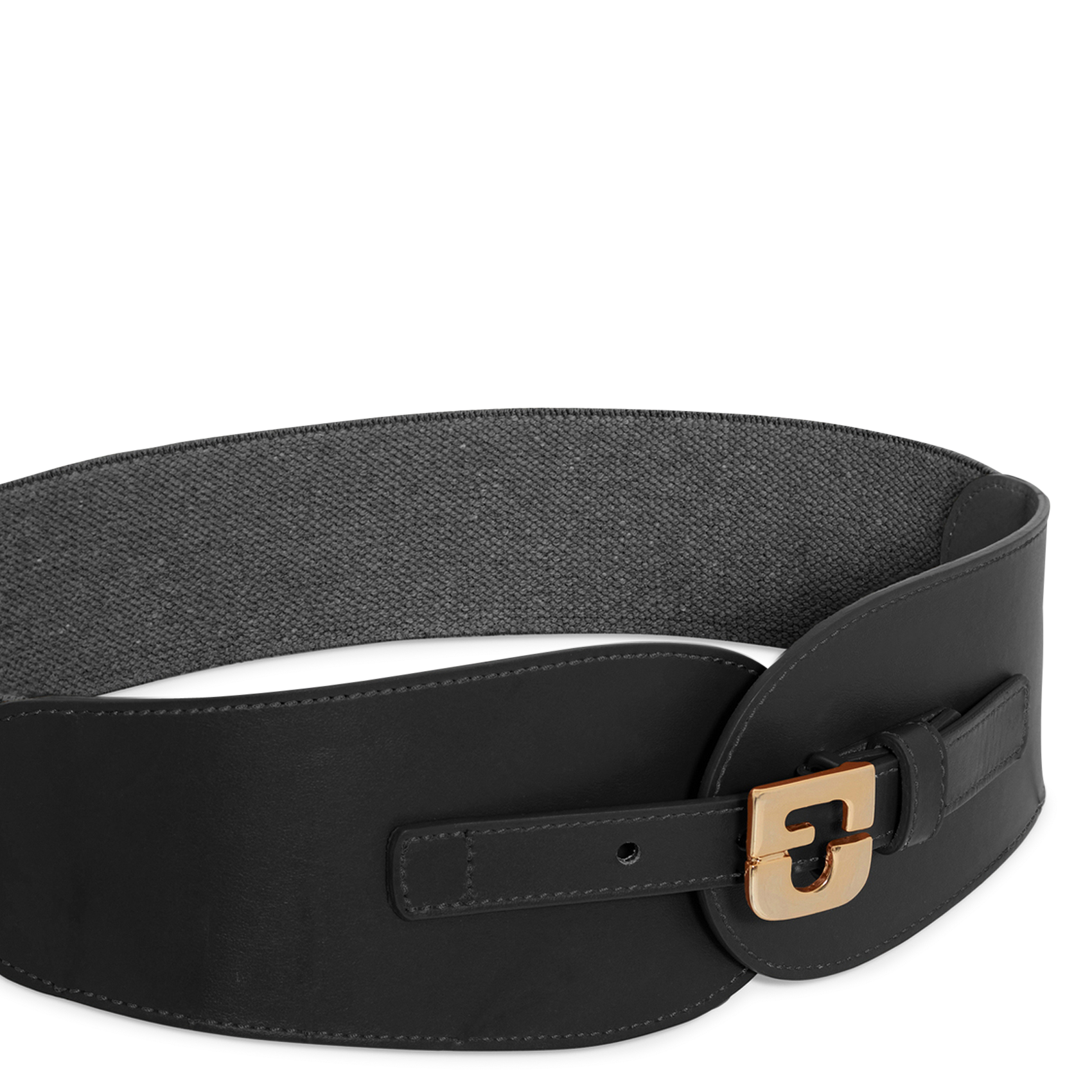 - Gespsluiting. - Breedte: 3 cm.  GERARD DAREL Zwart