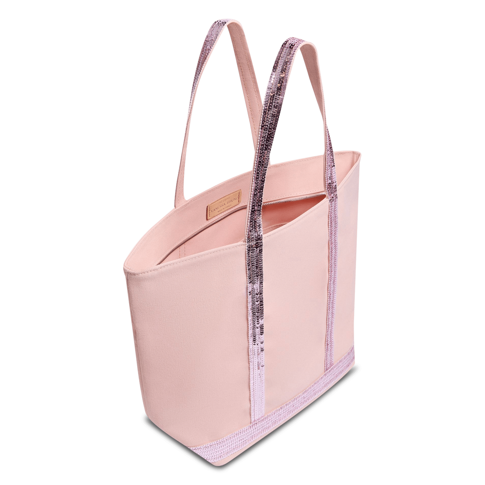 Shopper aus Baumwolle VANESSA BRUNO Violett